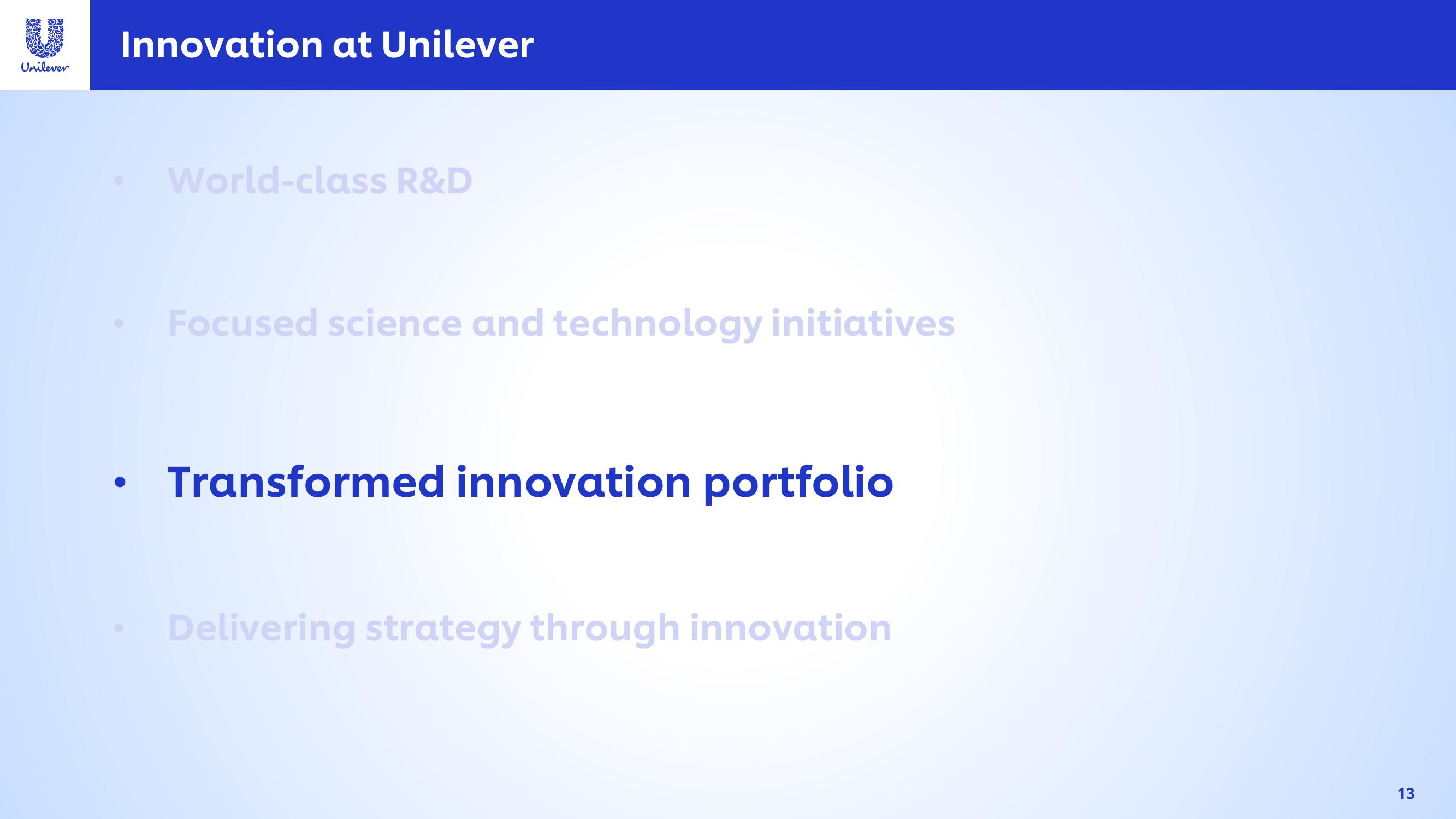 Unilever Investor Event Presentation Deck slide image #13