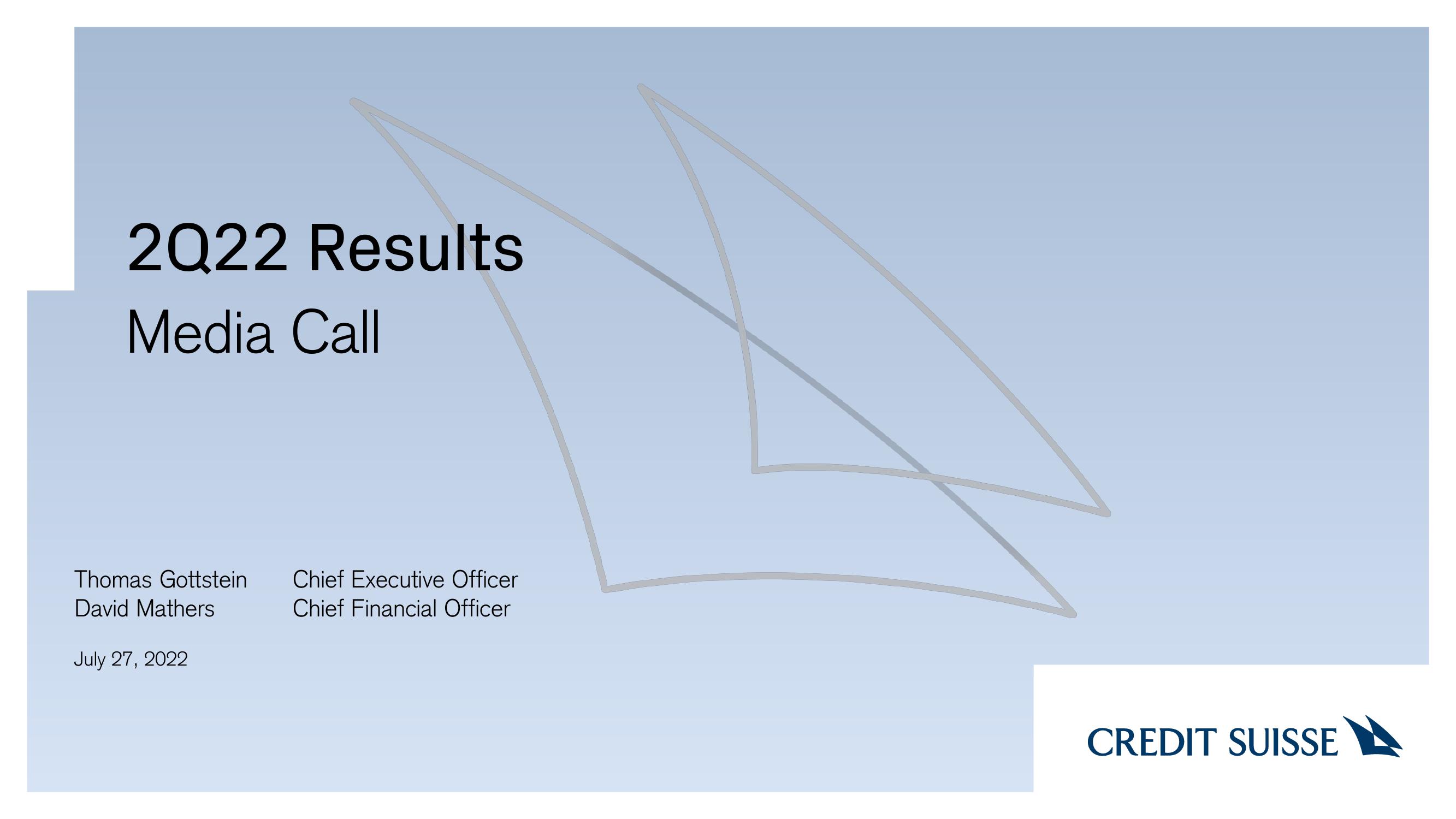 Credit Suisse Results Presentation Deck image