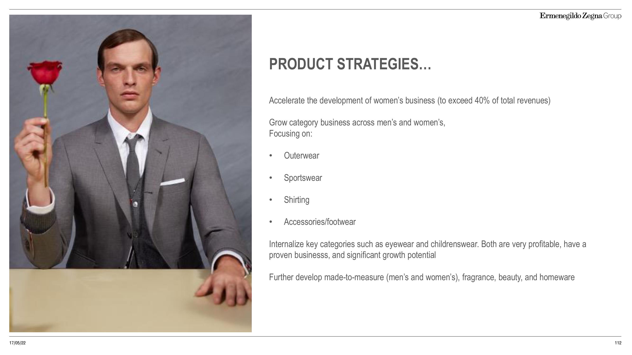 Zegna Investor Day Presentation Deck slide image #112