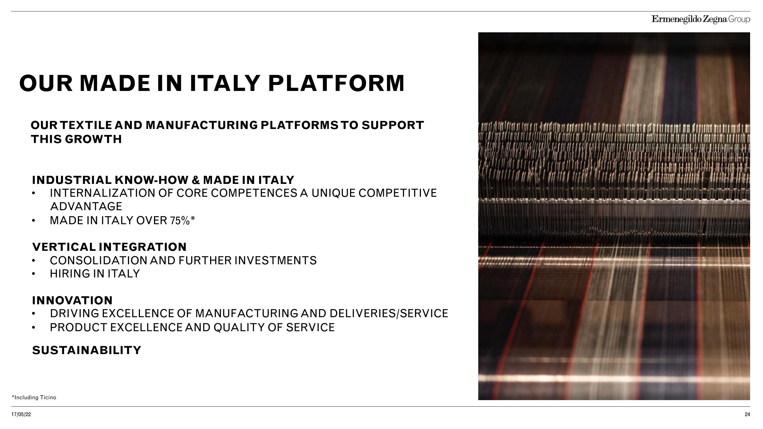 Zegna Investor Day Presentation Deck slide image #24