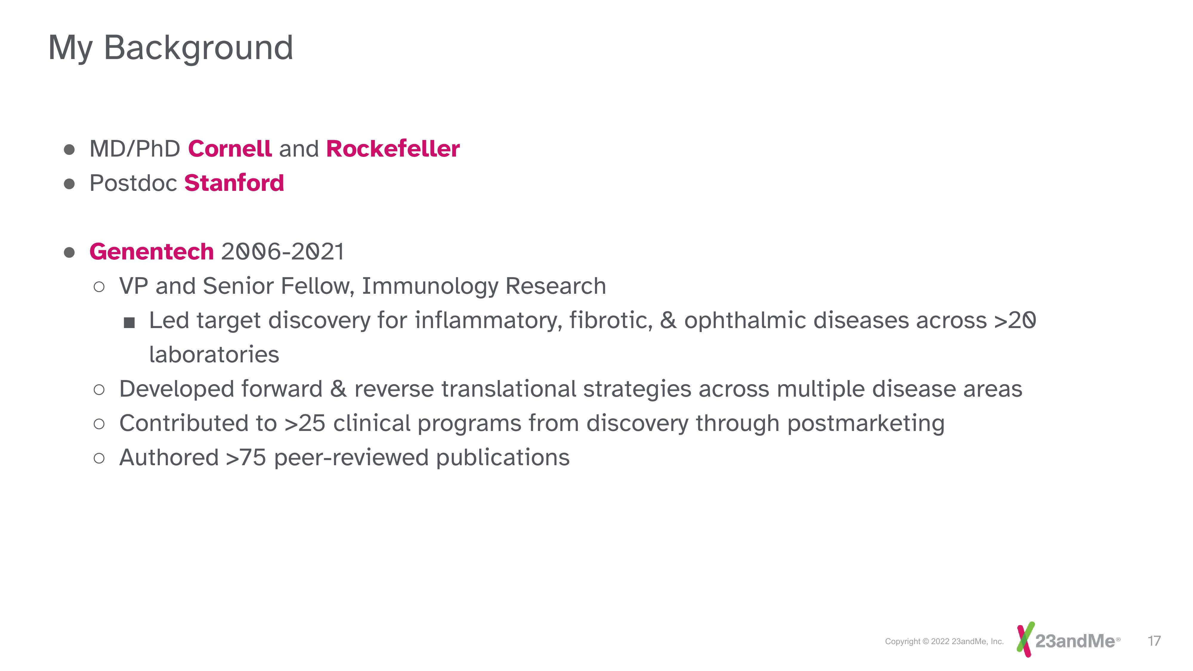 23andMe Investor Day Presentation Deck slide image #17