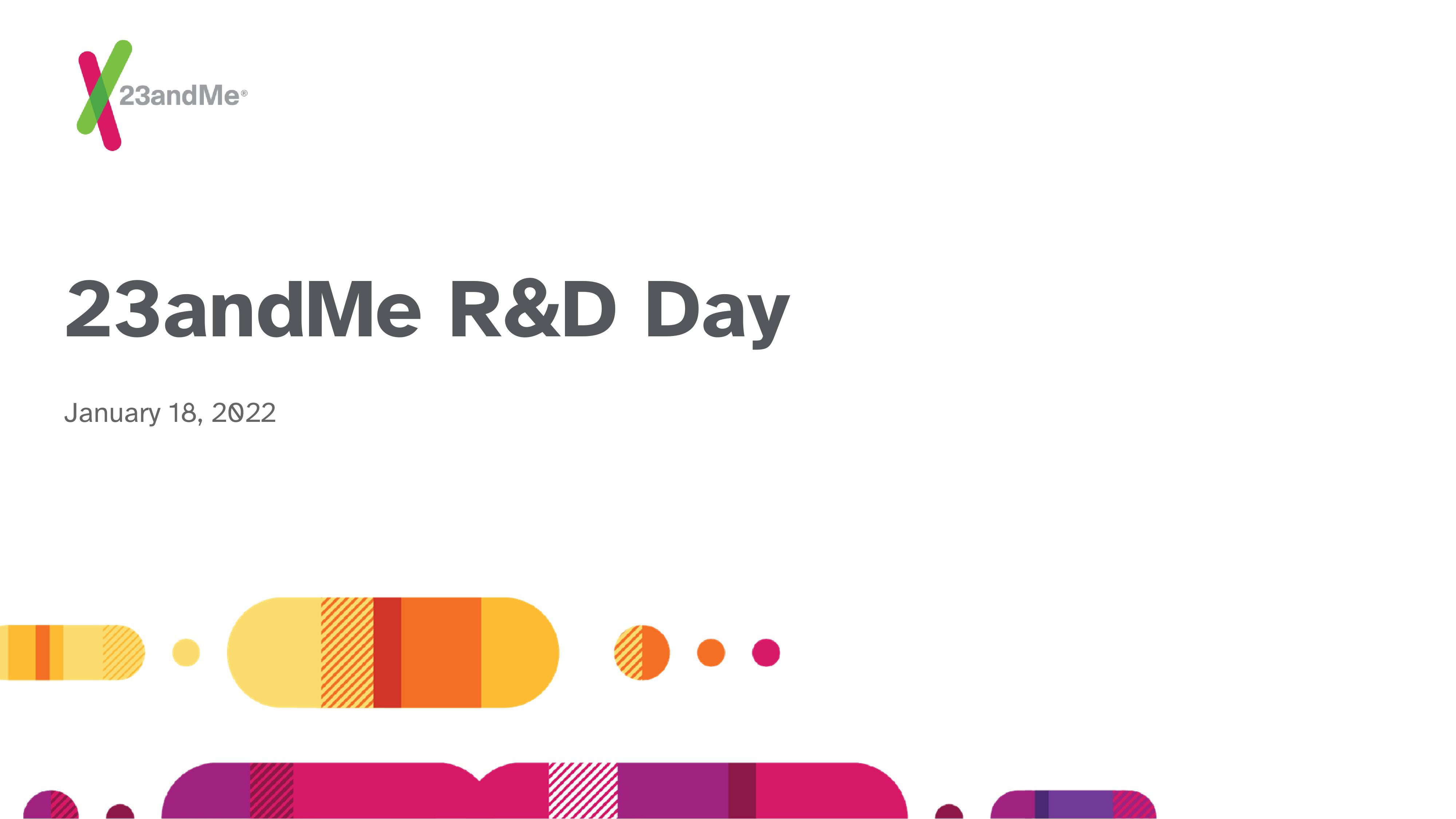 23andMe Investor Day Presentation Deck image