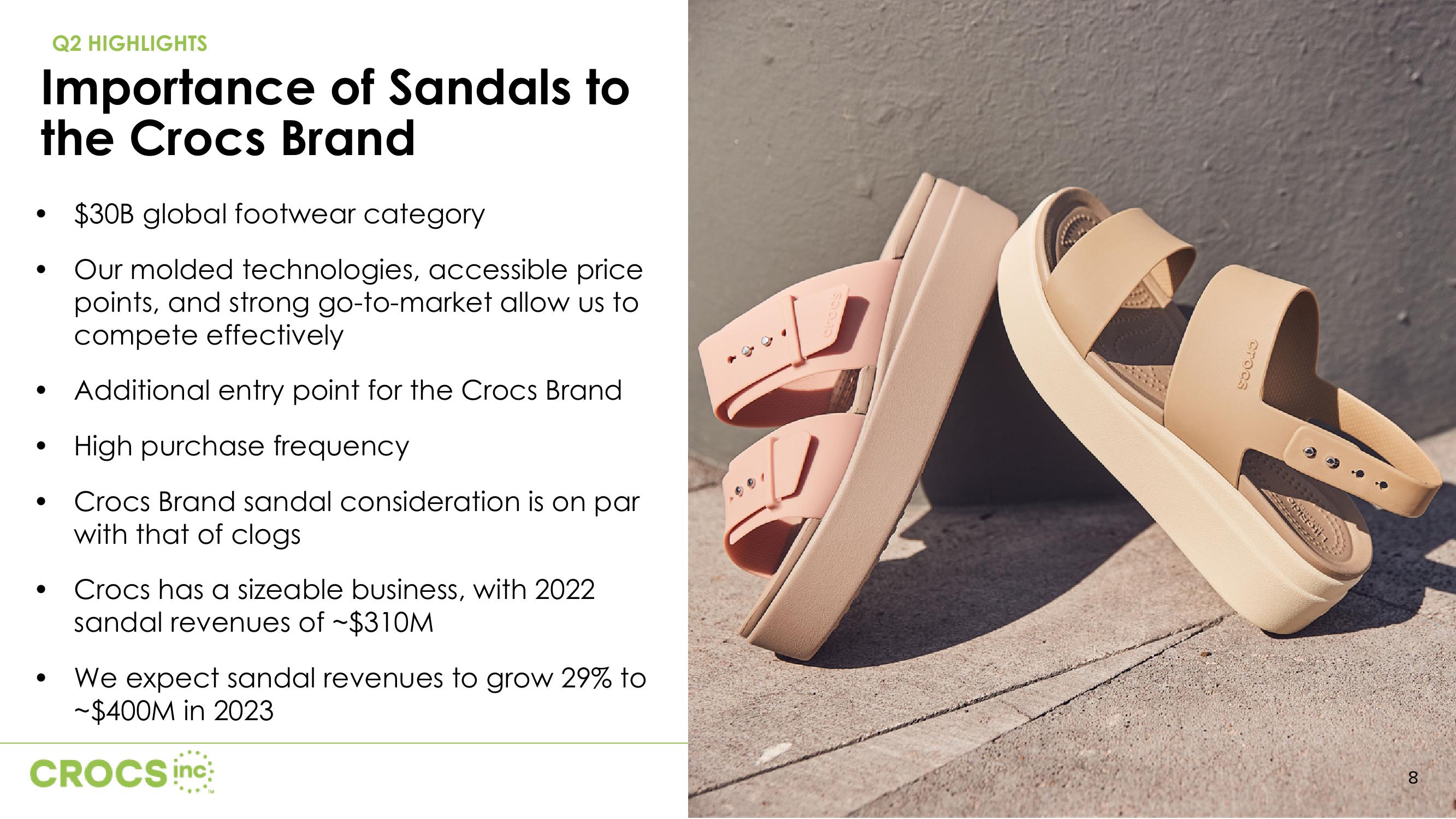 Crocs Results Presentation Deck slide image #8