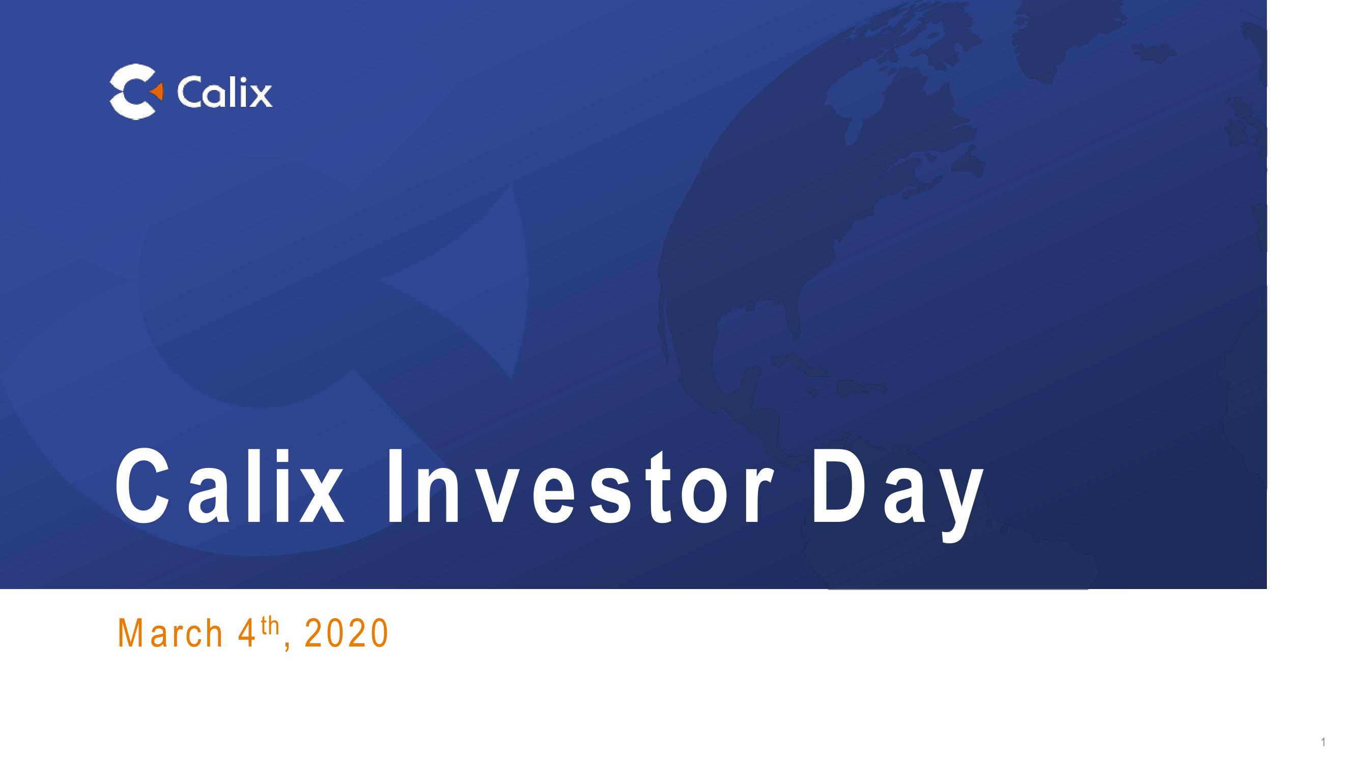 Calix Investor Day image