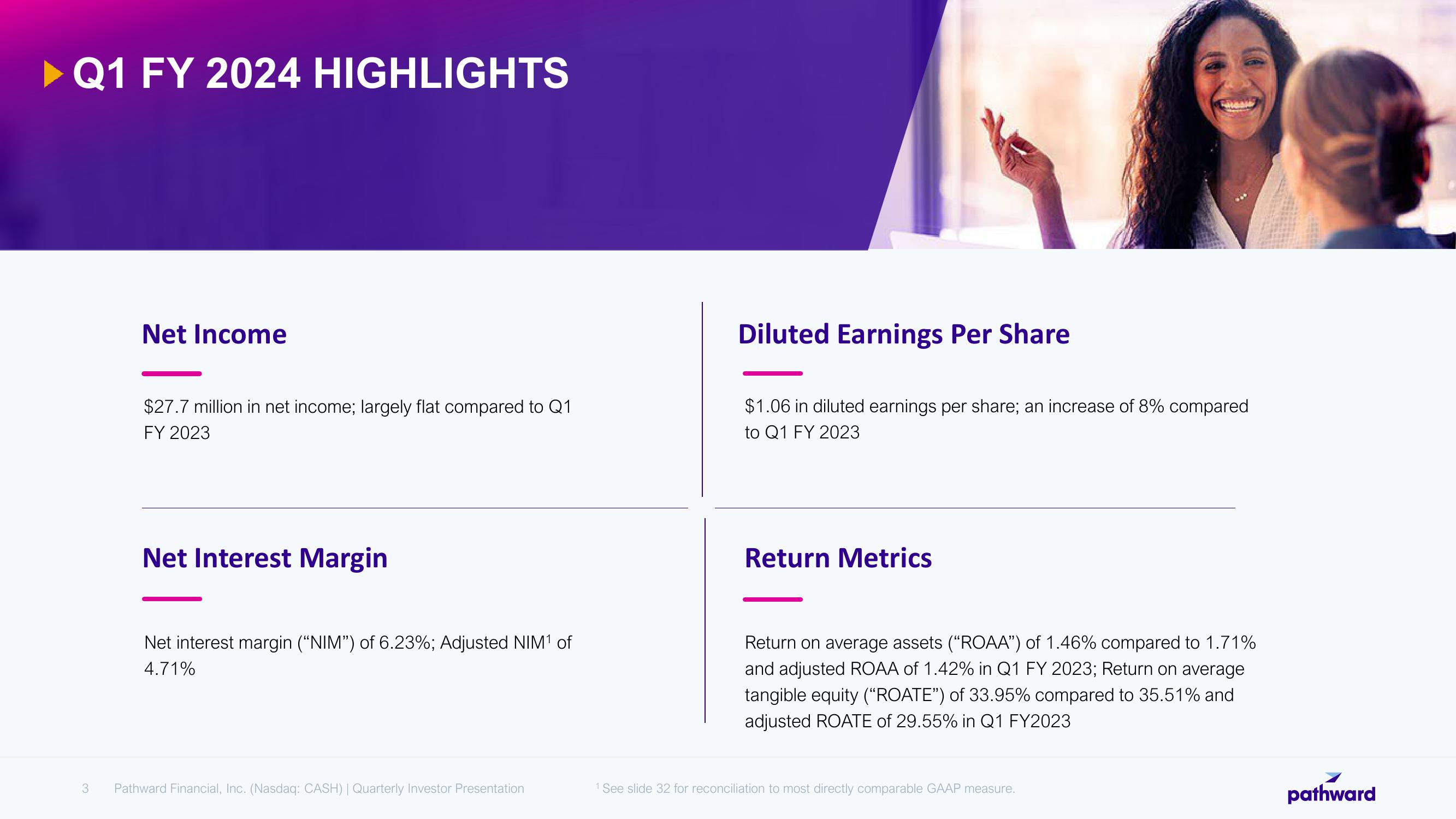 Pathward Financial Results Presentation Deck slide image #3