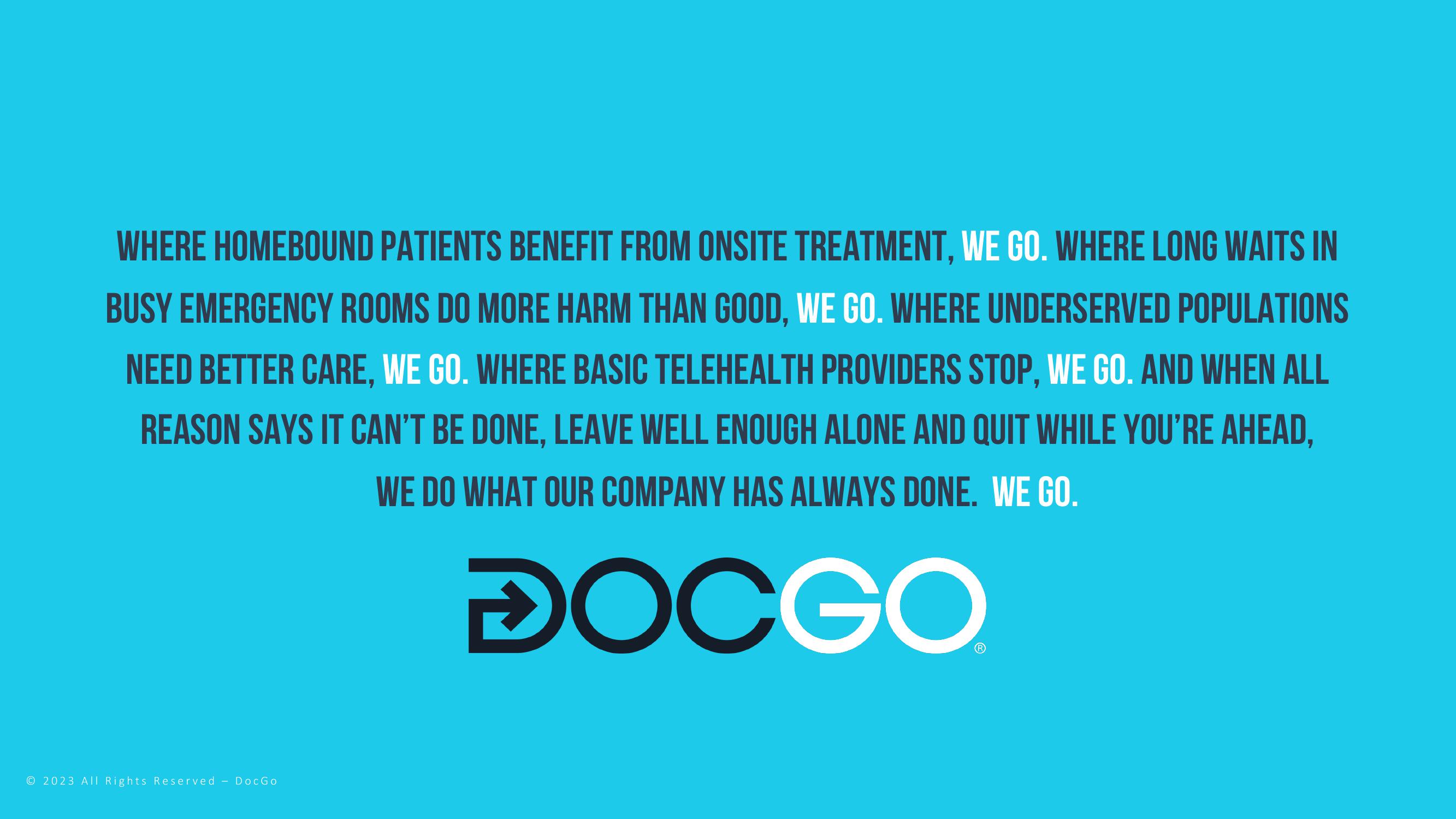 DocGo Investor Presentation Deck slide image #18