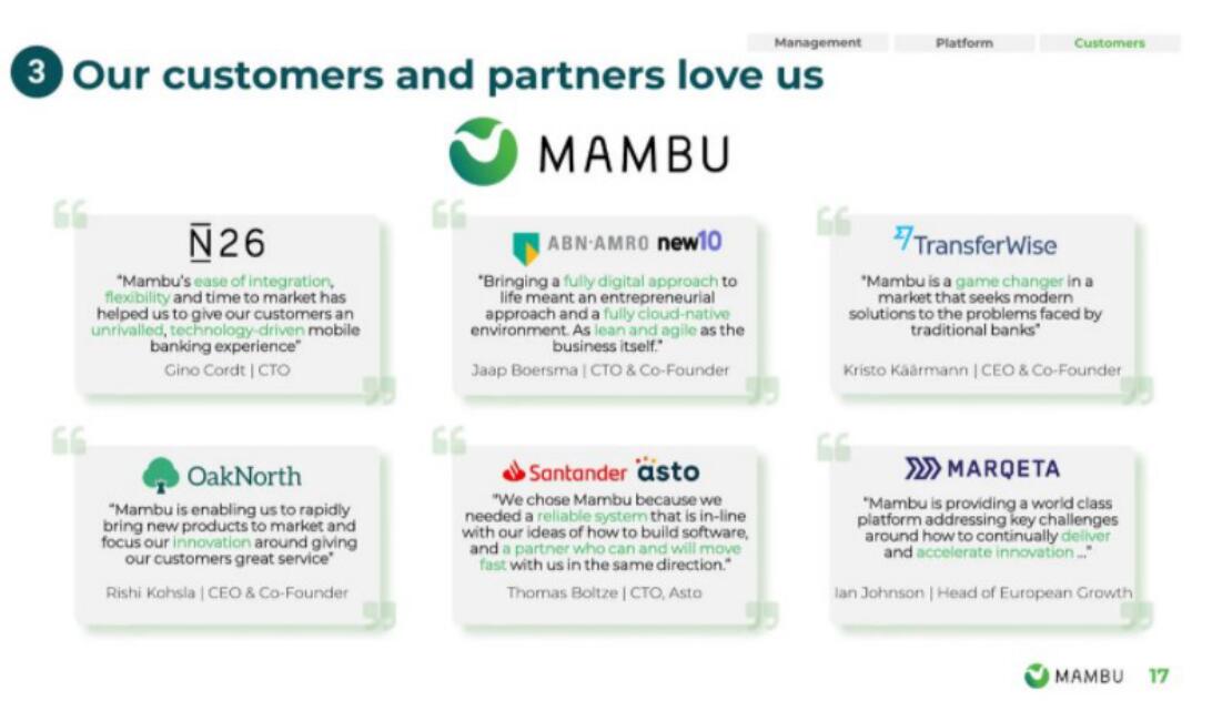 Mambu Start Up Pitch Deck slide image #9