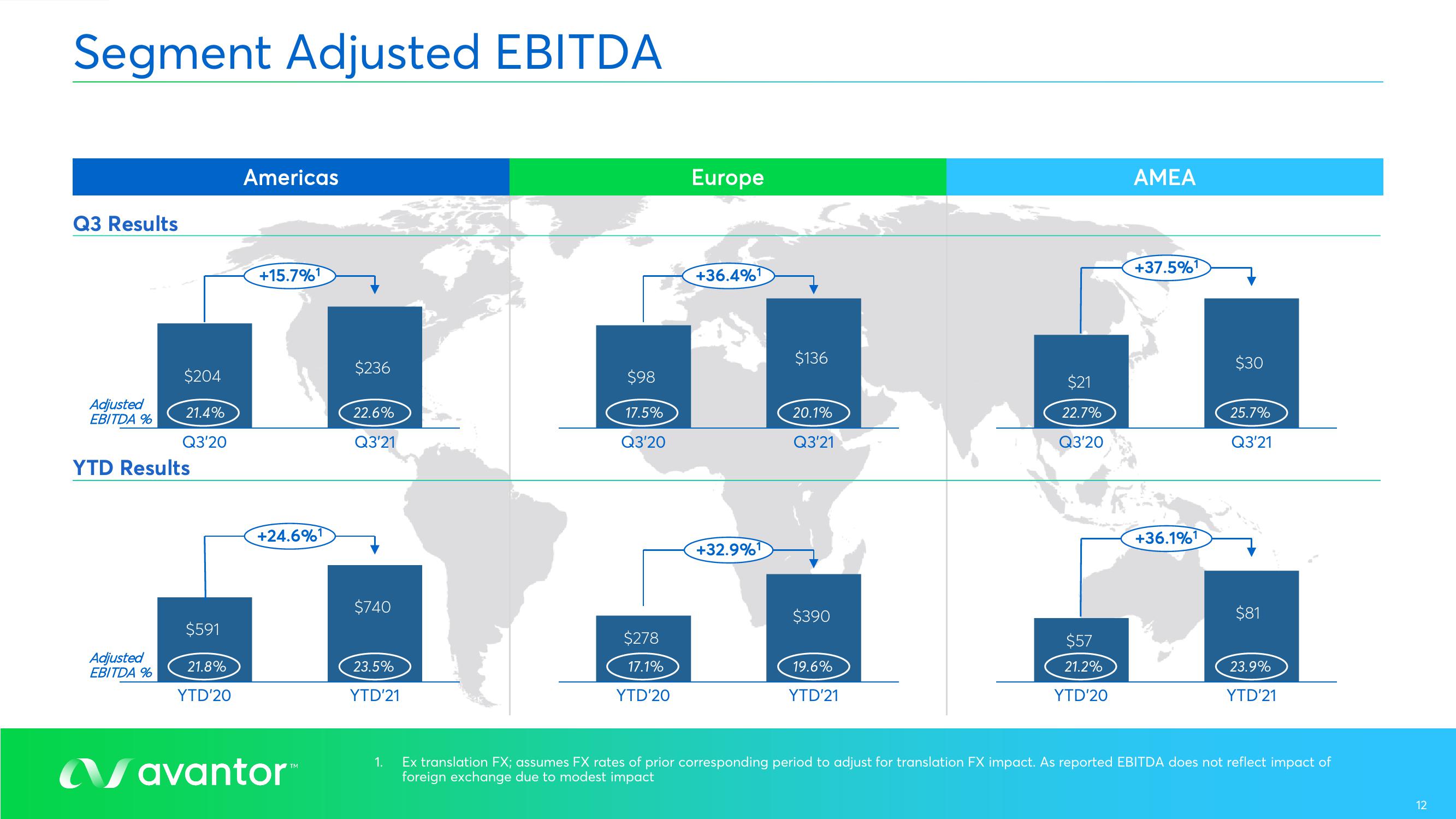 Avantor Results Presentation Deck slide image #12