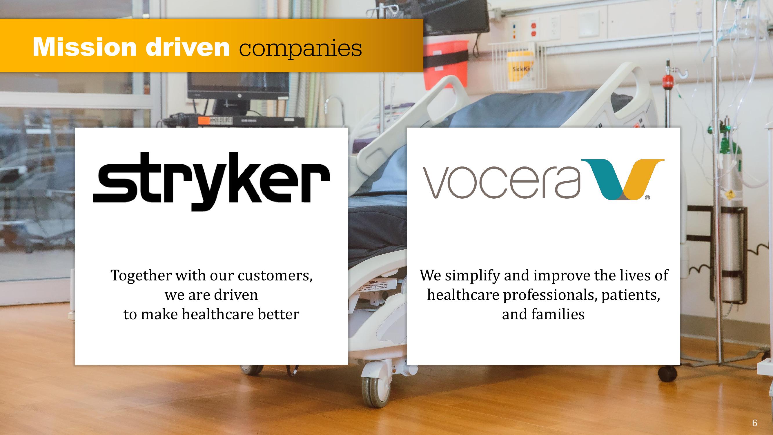 Stryker Acquisition Vocera  slide image #6