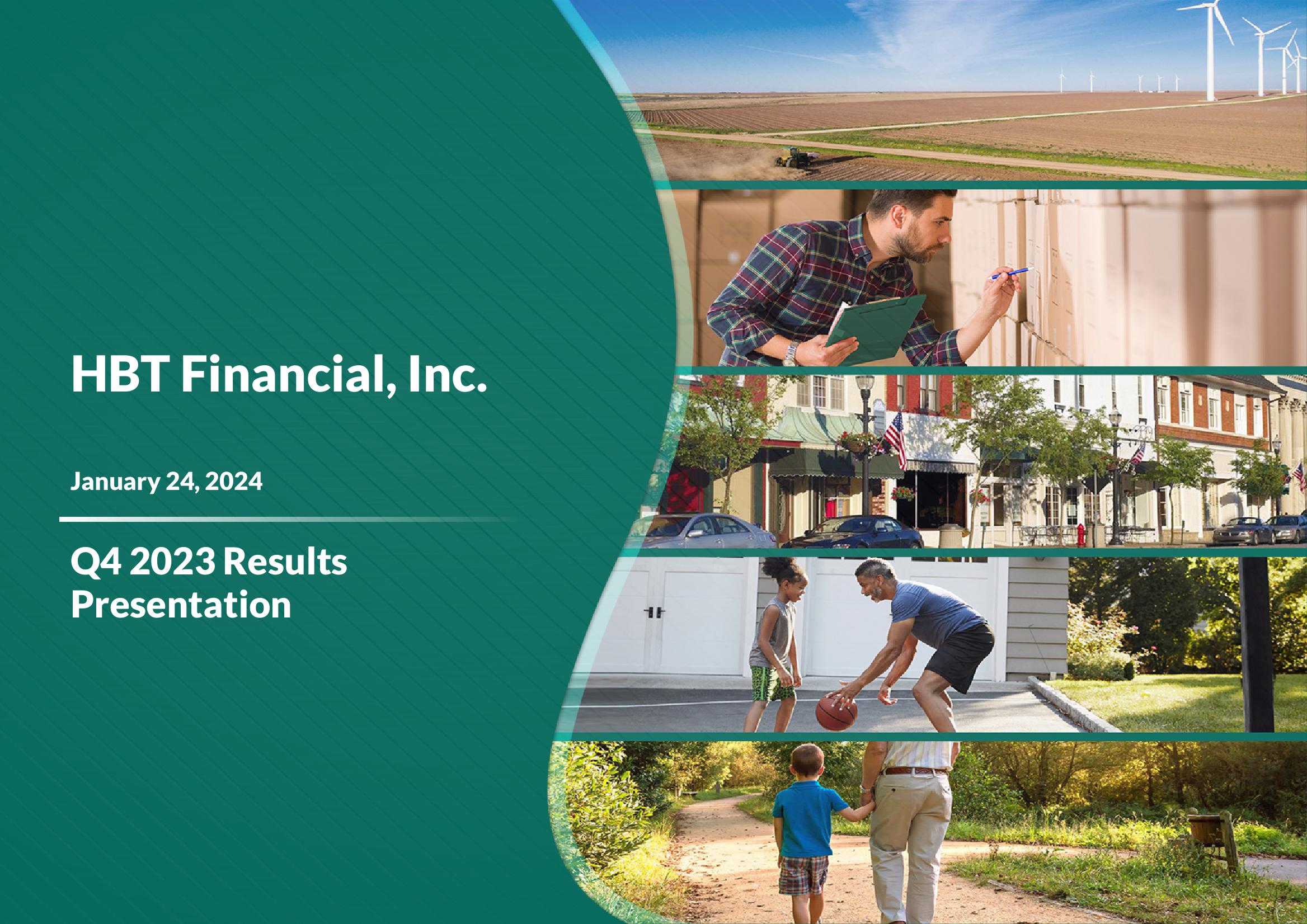 HBT Financial Results Presentation Deck image