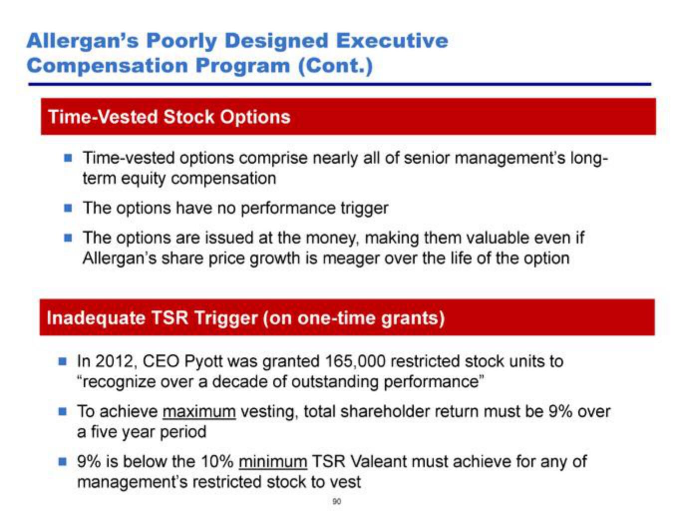 Pershing Square Activist Presentation Deck slide image #91