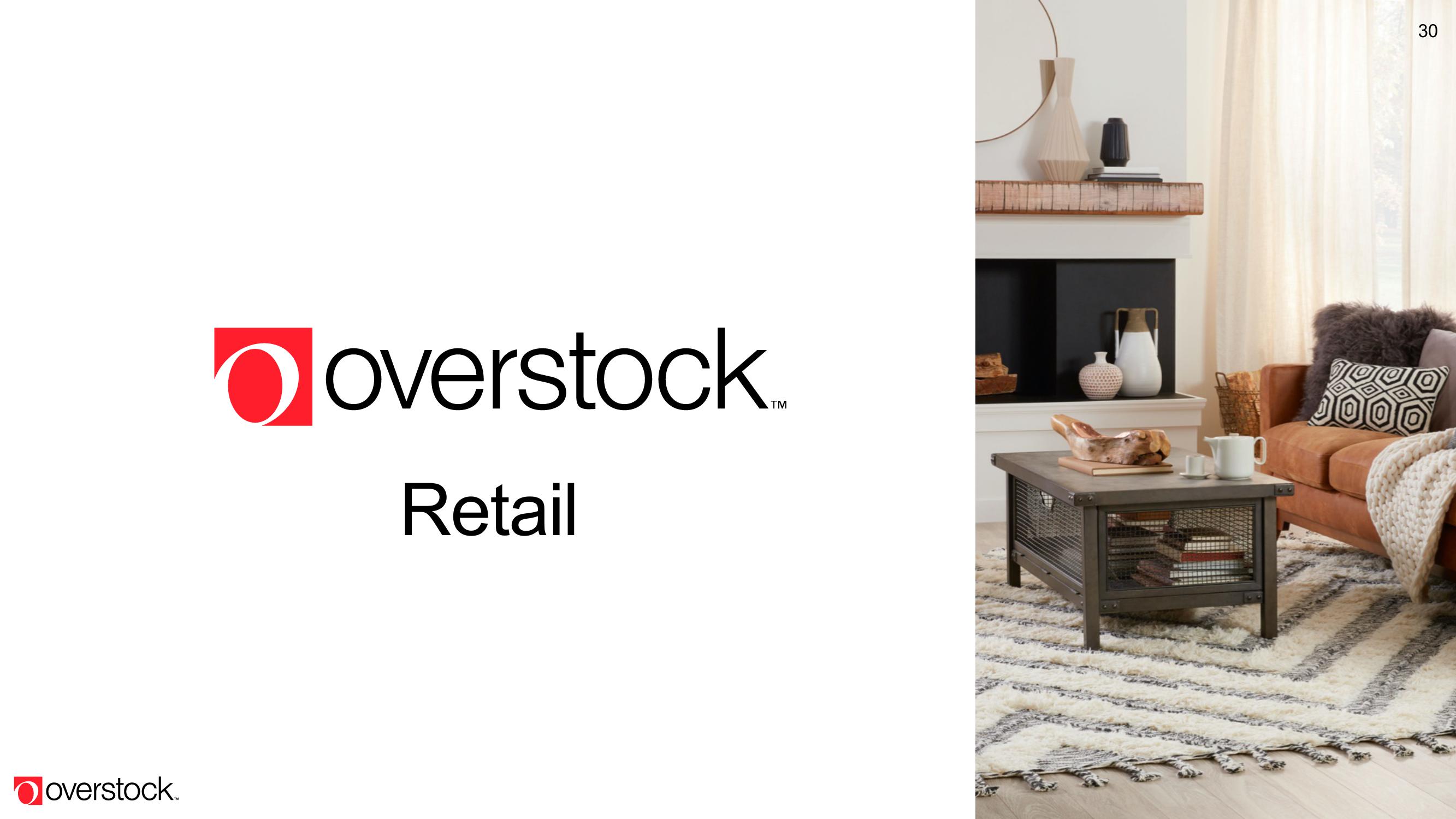 Overstock Results Presentation Deck slide image #30