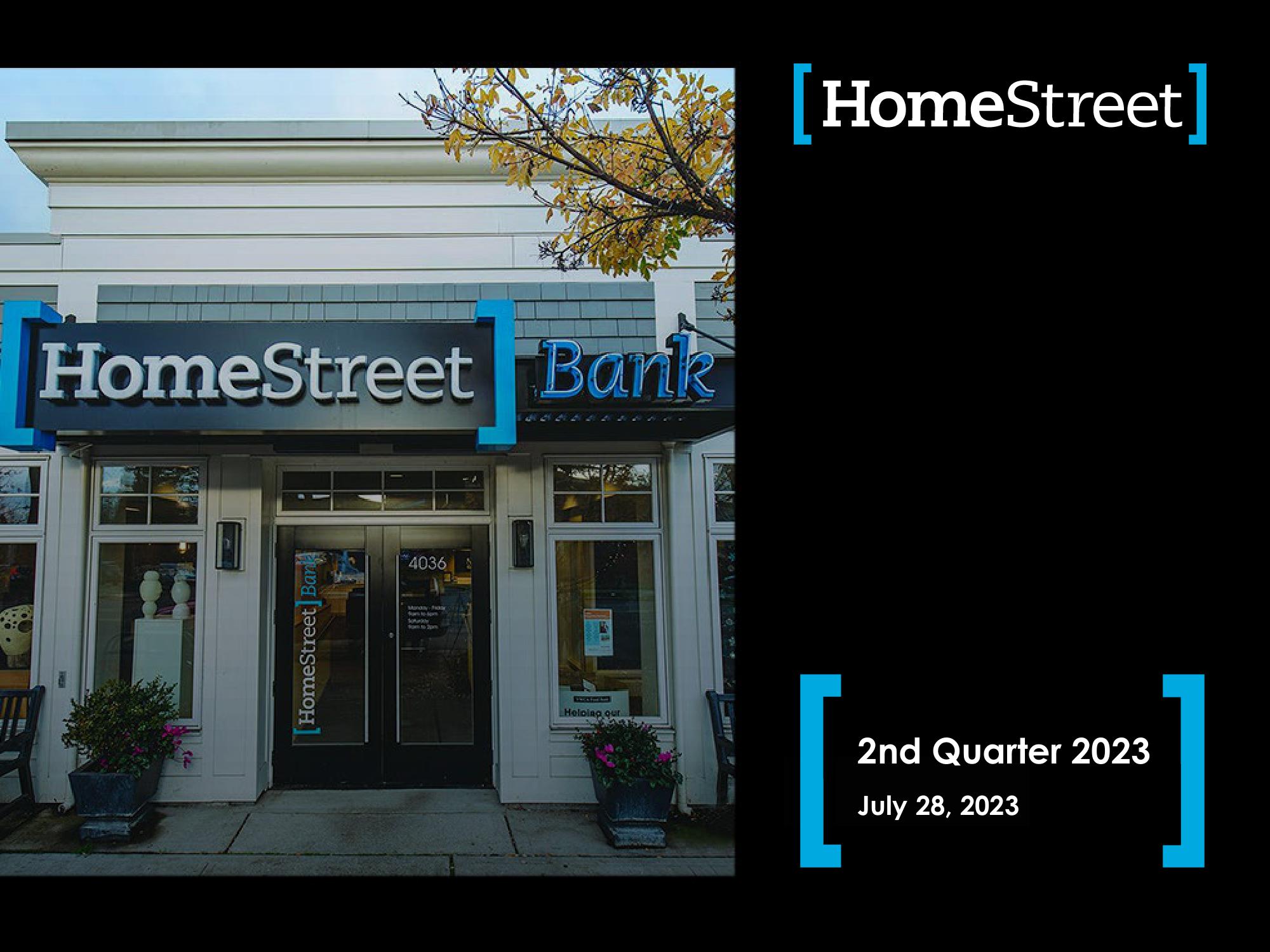 HomeStreet Results Presentation Deck image