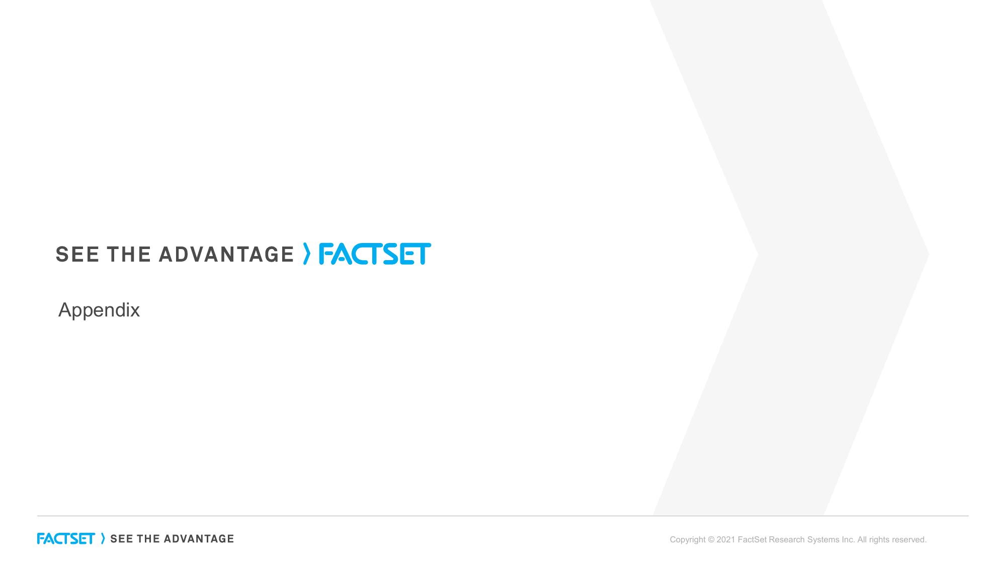 Factset Results Presentation Deck slide image #15