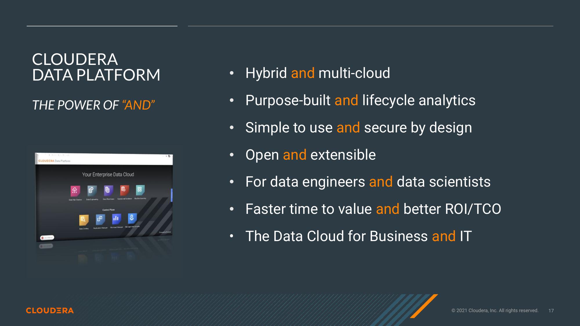 Cloudera Investor Presentation Deck slide image #17