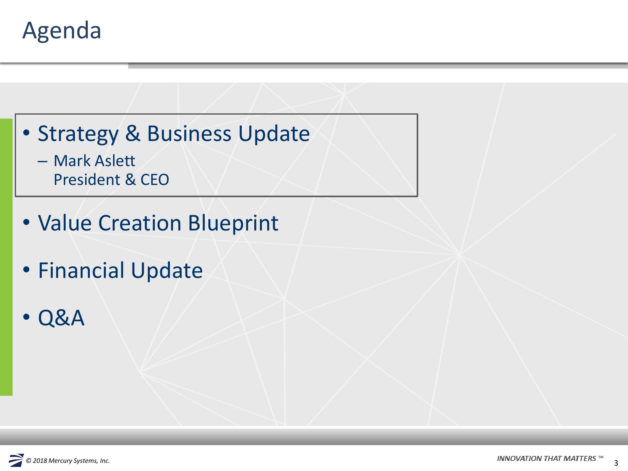 Mercury Systems FY19 Investor Day Presentation slide image #3