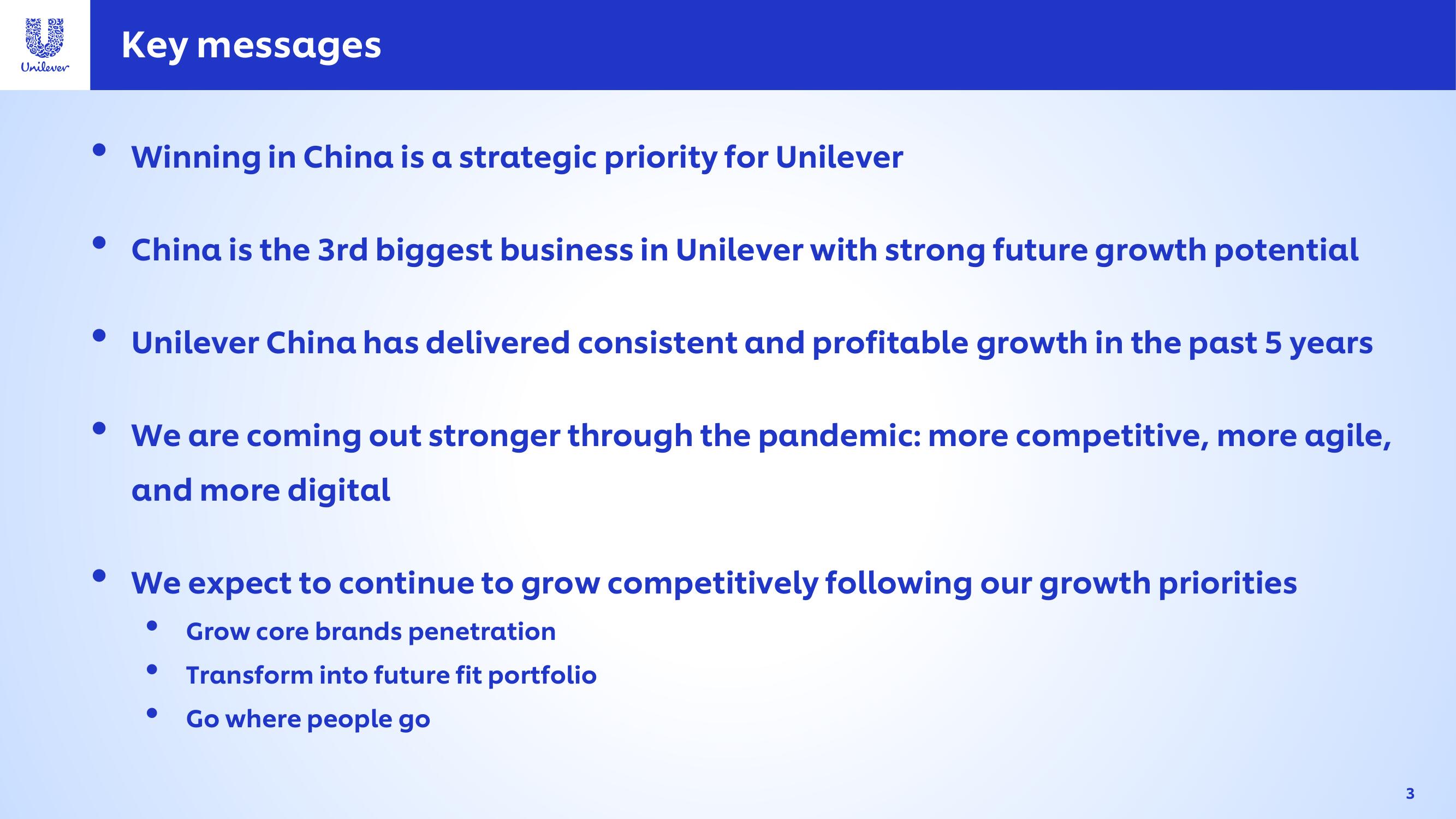 Unilever Investor Day Presentation Deck slide image #3