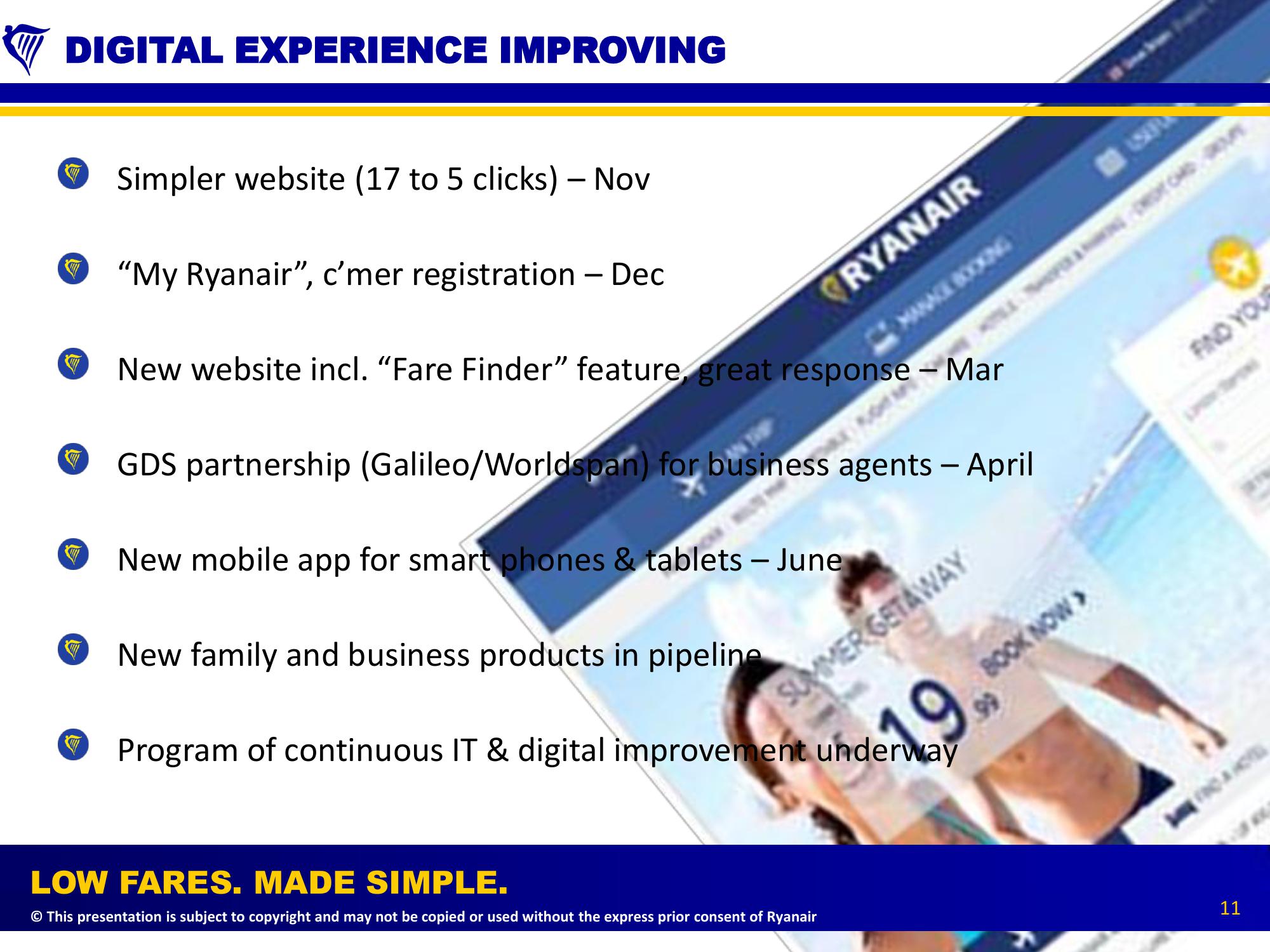 Ryanair Full Year (Mar 2014) Results slide image #11