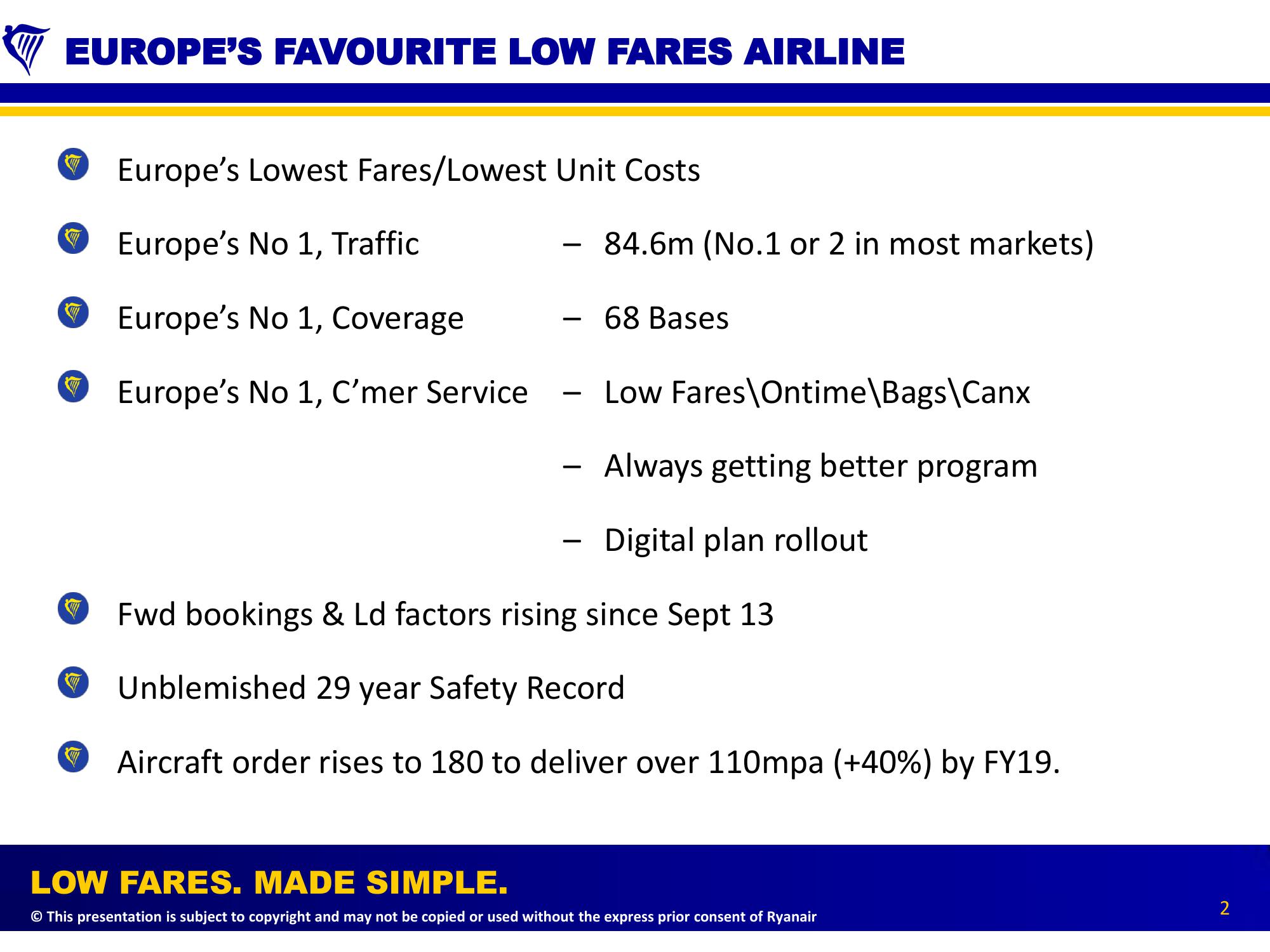 Ryanair Full Year (Mar 2014) Results slide image #2