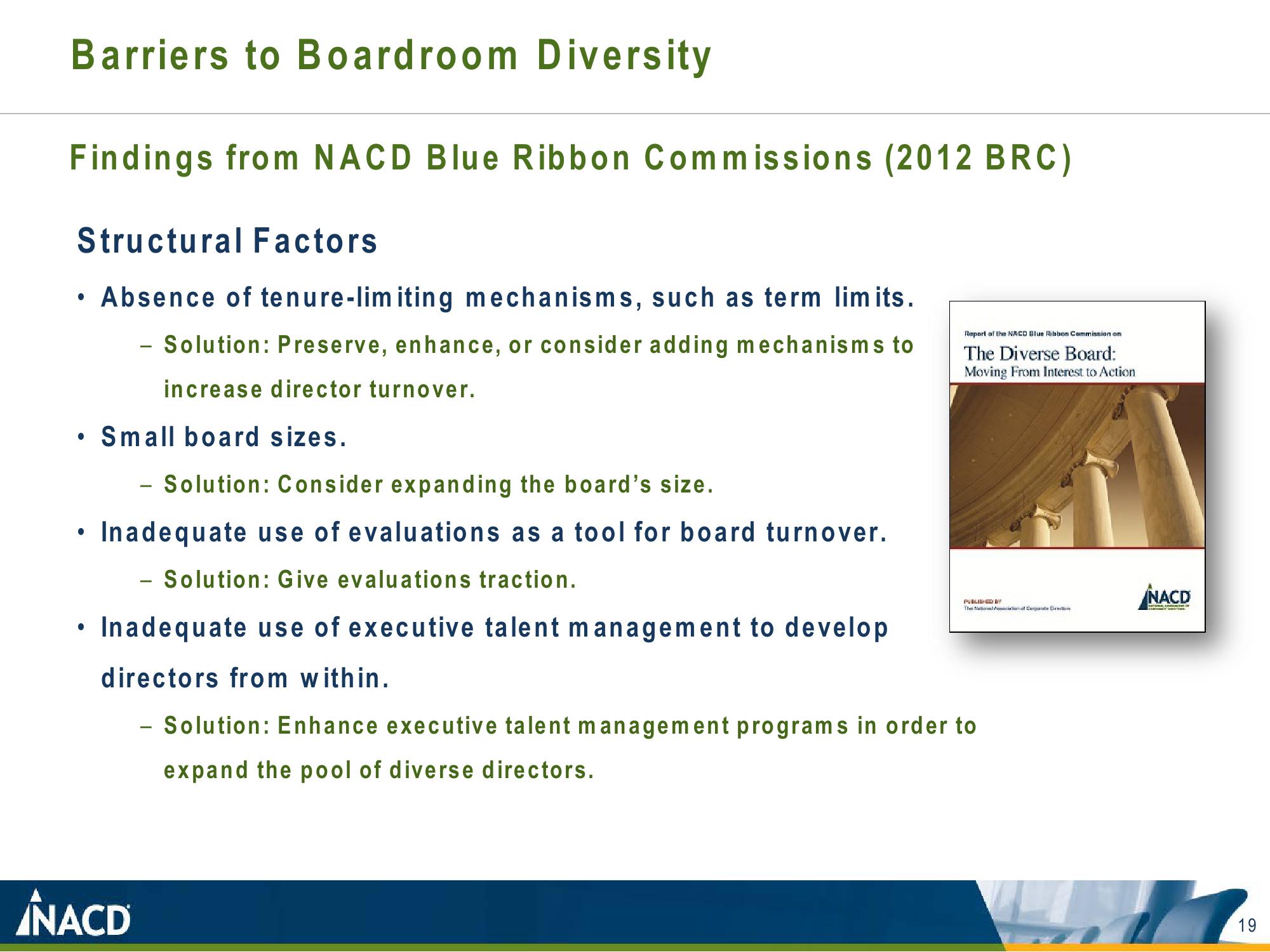 NACD Advancing exemplary board leadership slide image #19