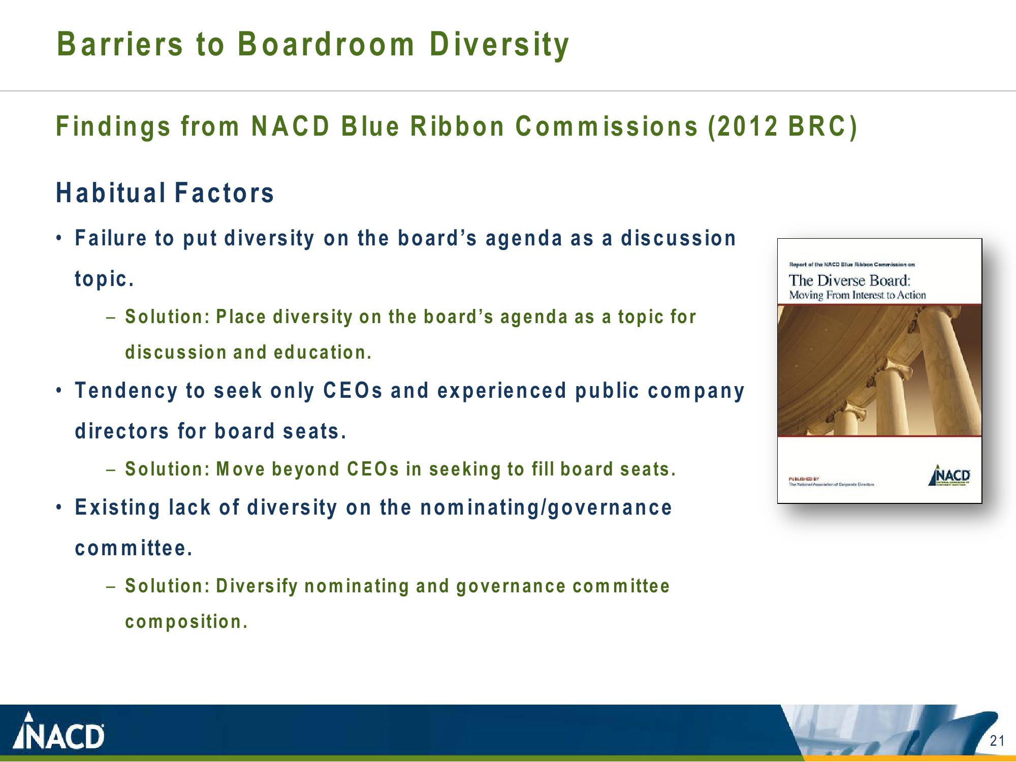 NACD Advancing exemplary board leadership slide image #21