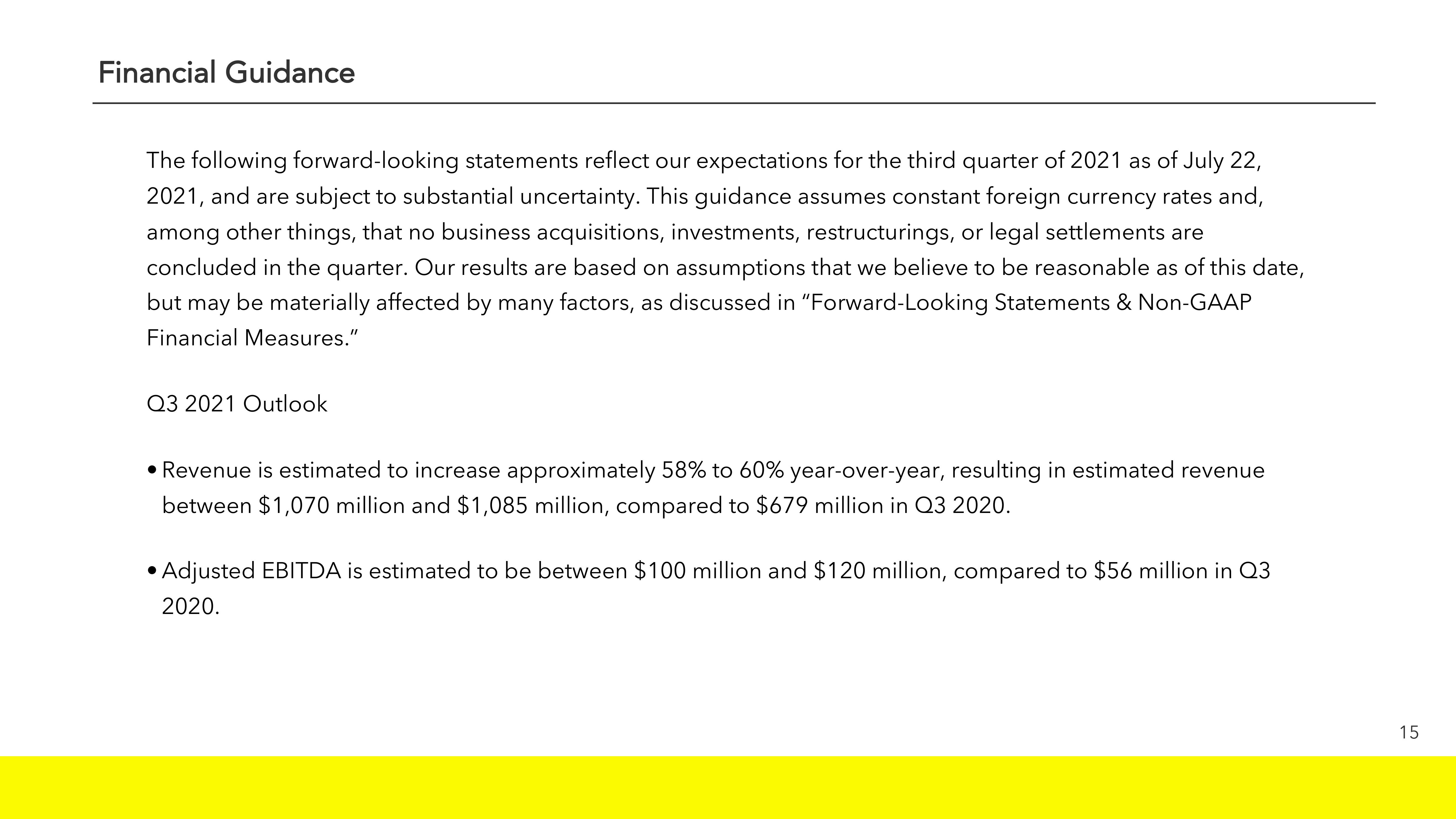 Snap Inc Results Presentation Deck slide image #15