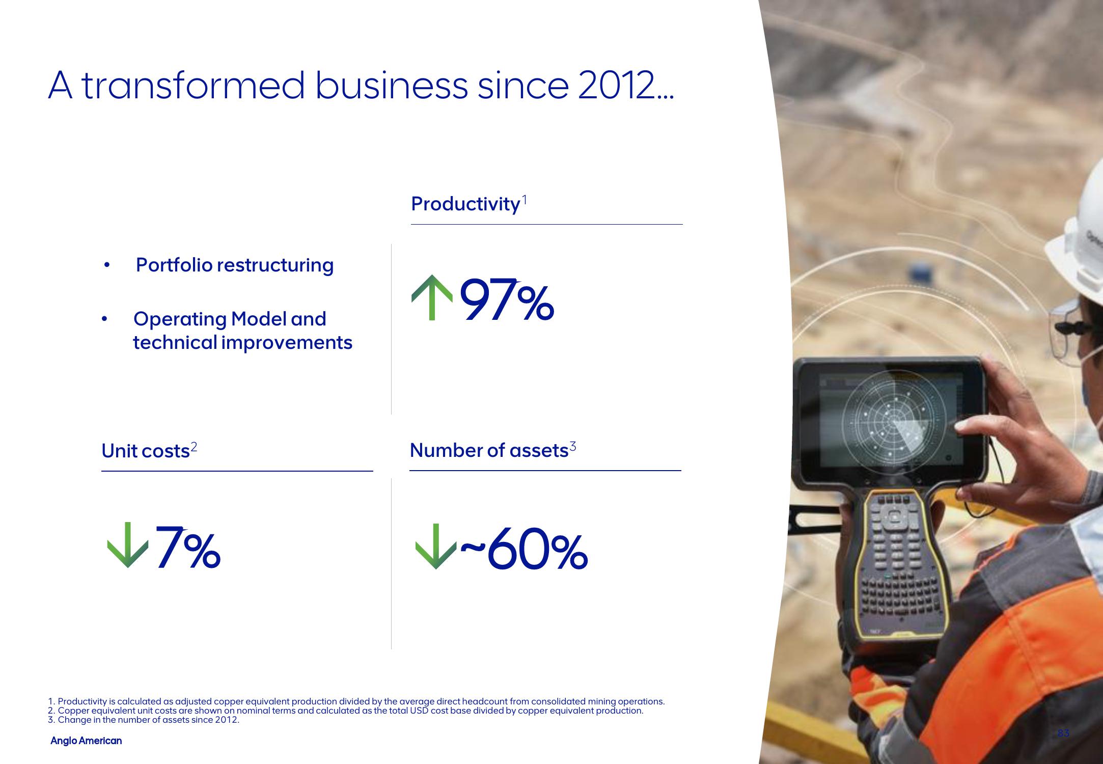 AngloAmerican Results Presentation Deck slide image #83