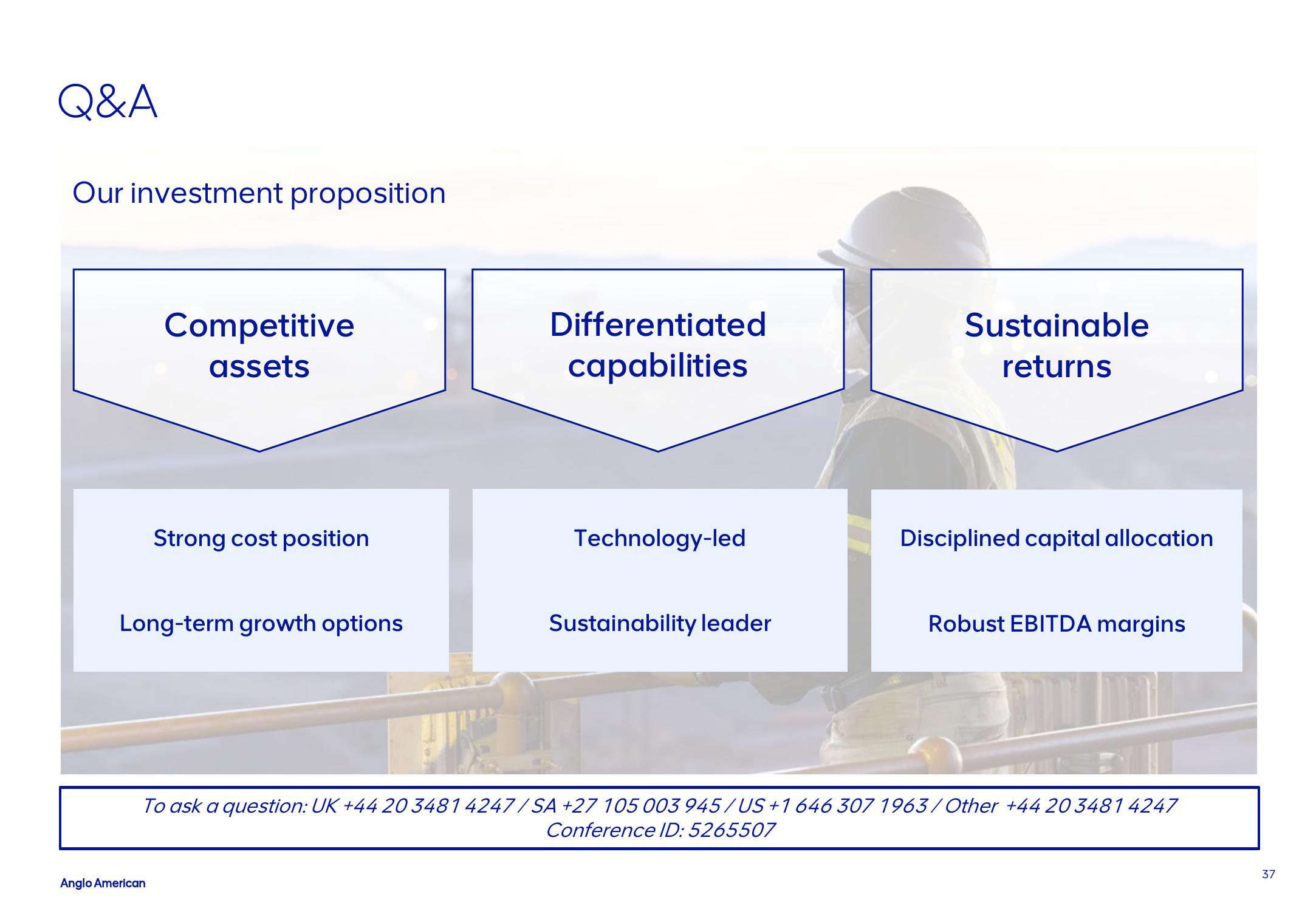 AngloAmerican Results Presentation Deck slide image #37