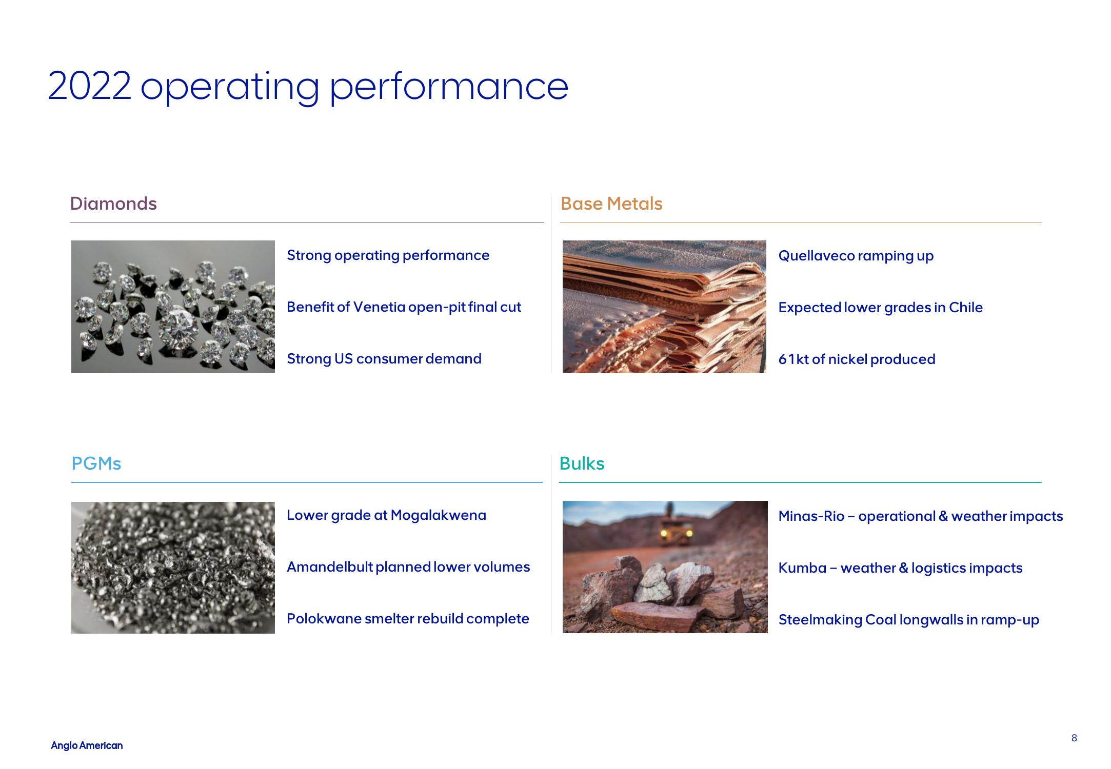 AngloAmerican Results Presentation Deck slide image #8