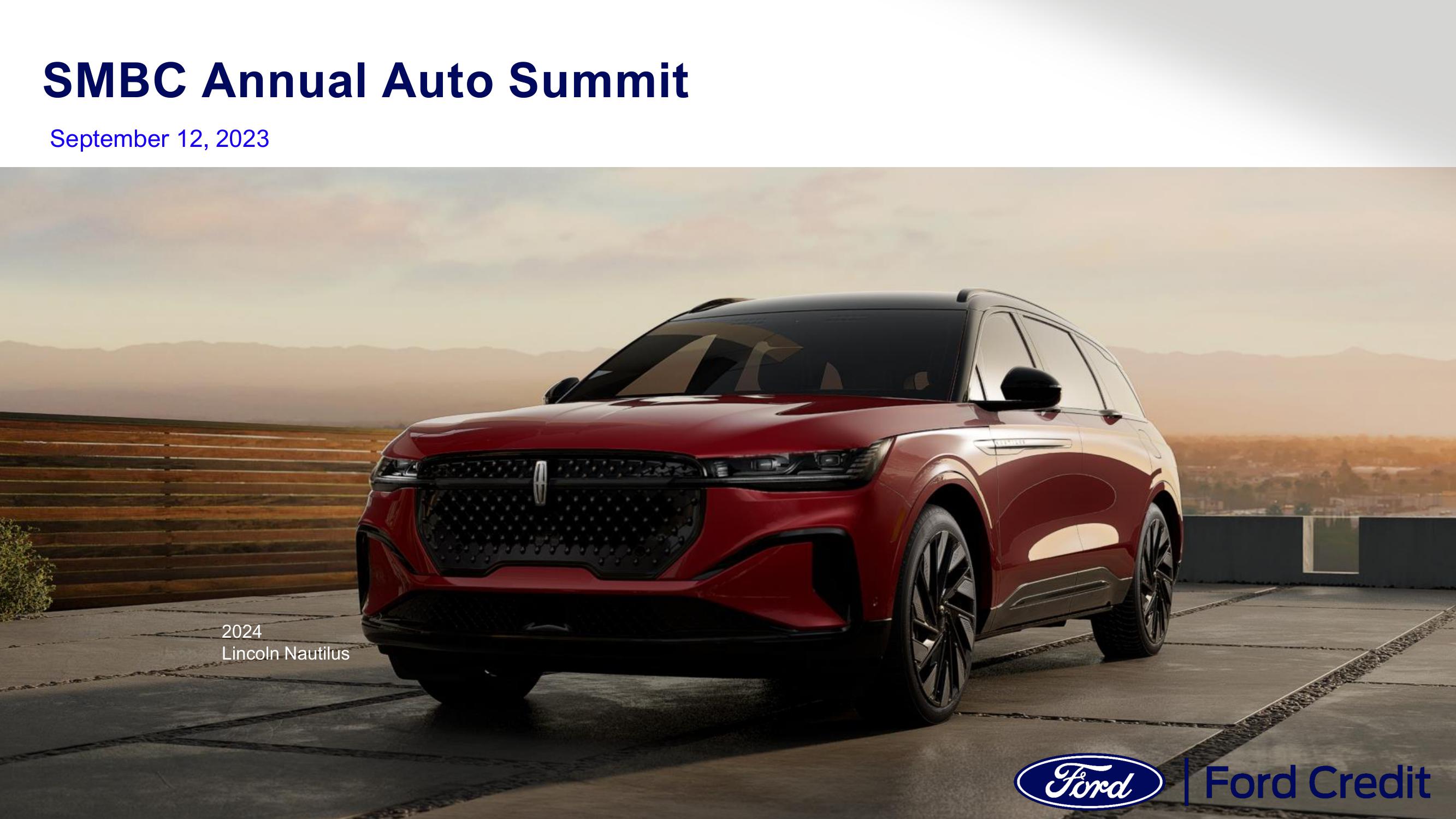 Ford Investor Conference Presentation Deck image