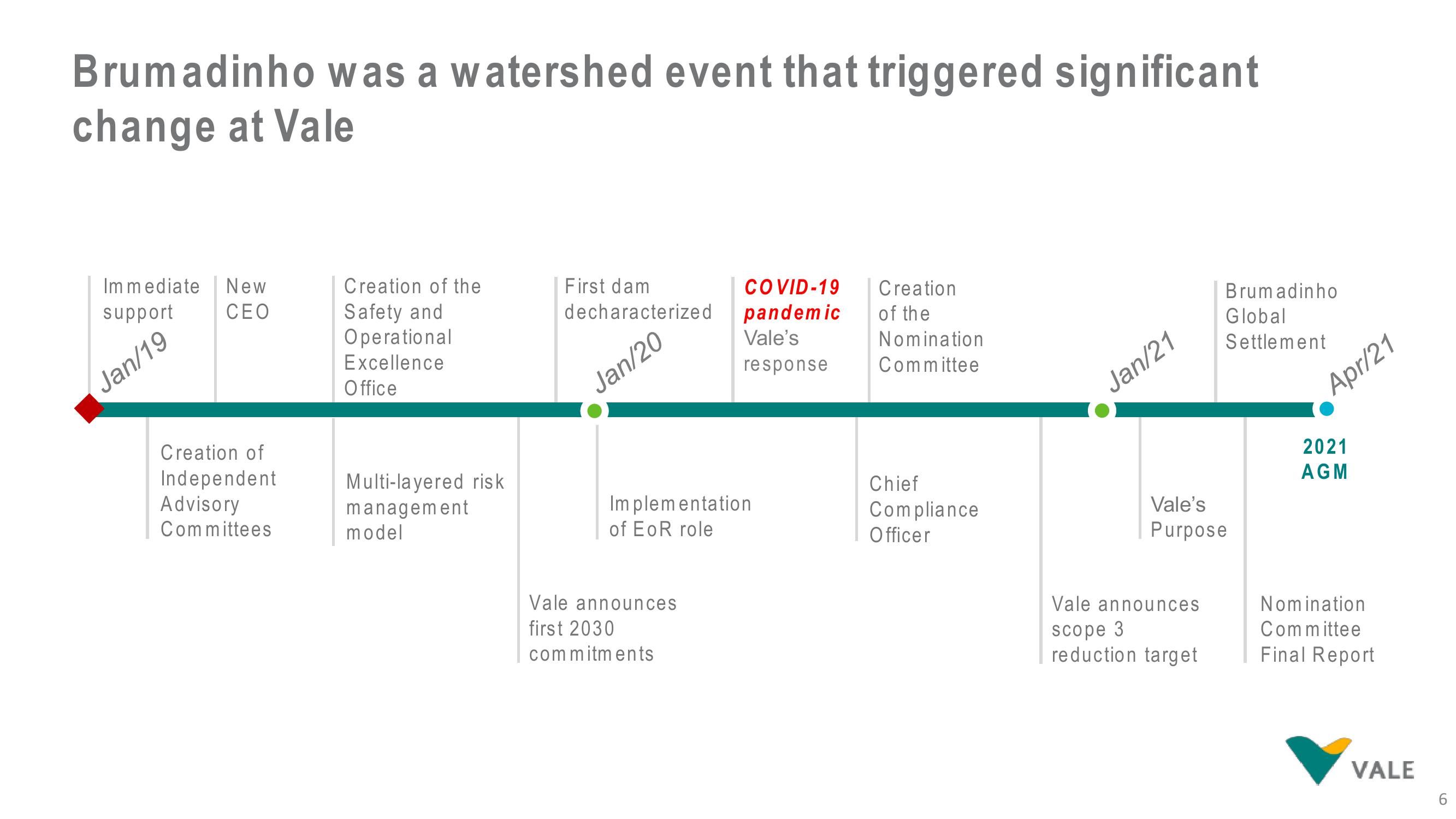 Vale Investor Presentation Deck slide image #6