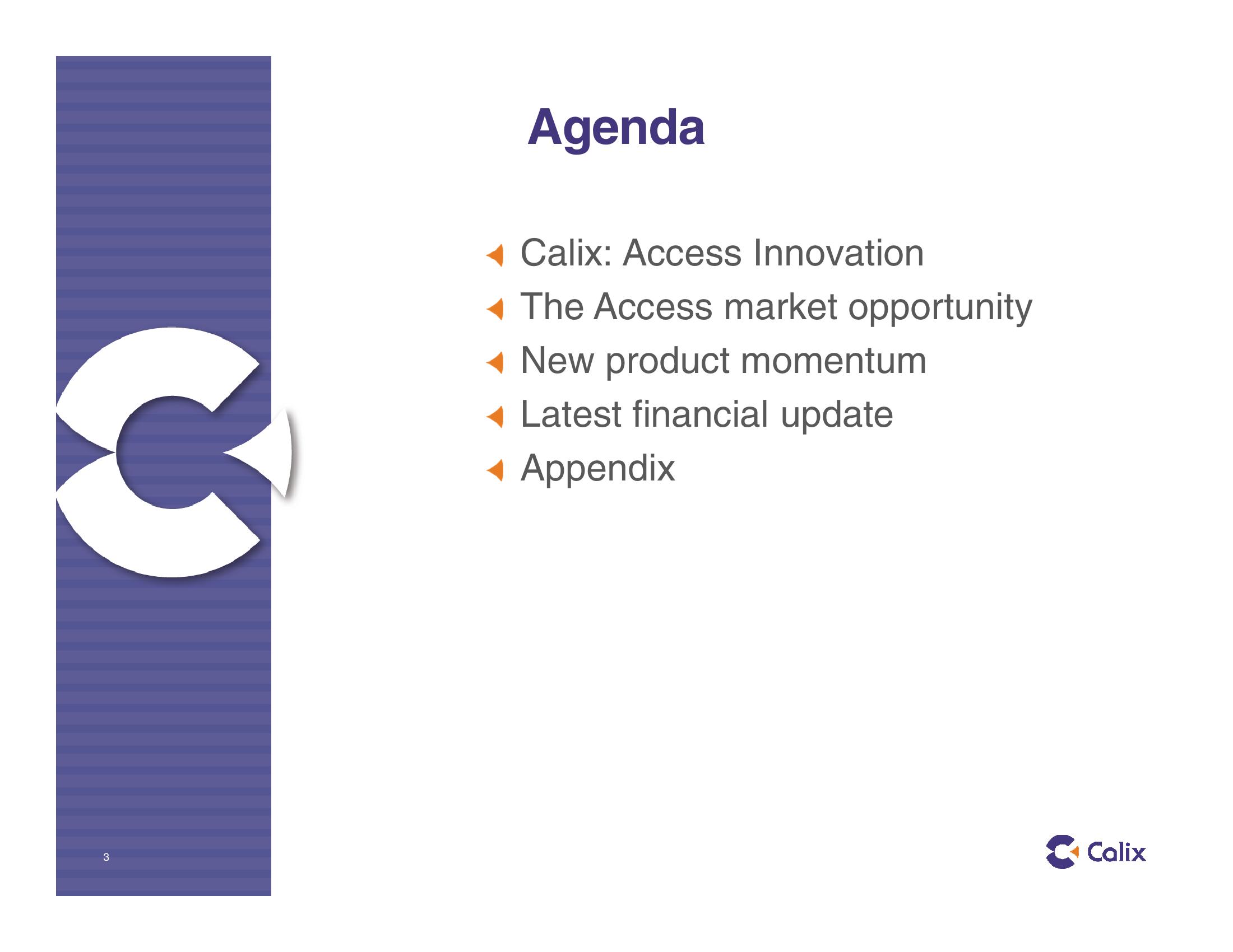 Calix Investor Presentation slide image #3