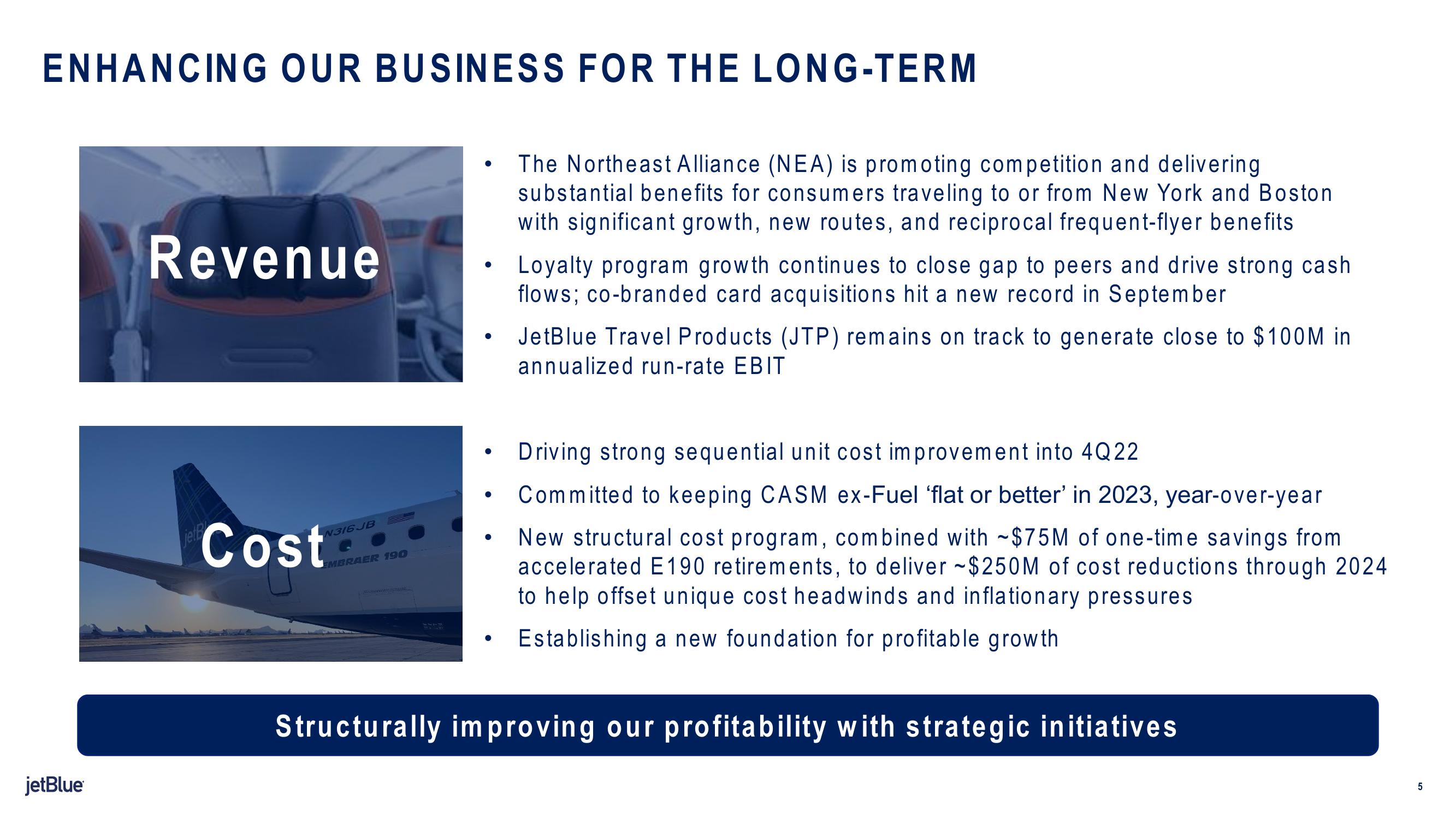 jetBlue Results Presentation Deck slide image #5