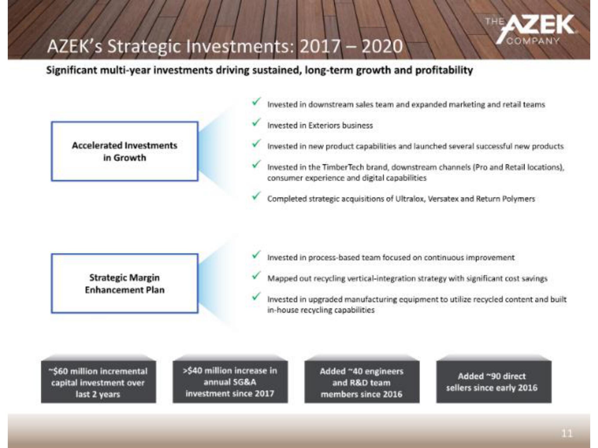 Azek IPO Presentation Deck slide image #13