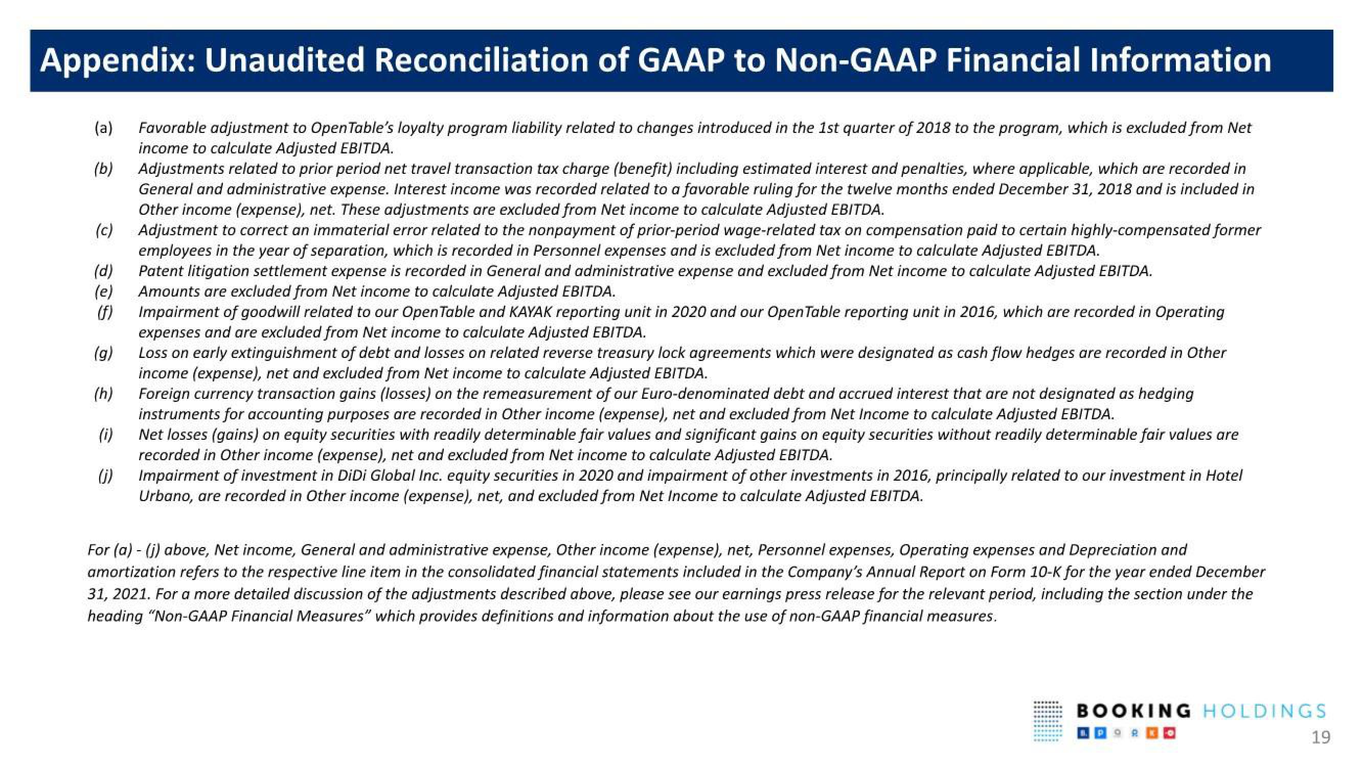 Booking Holdings Shareholder Engagement Presentation Deck slide image #19