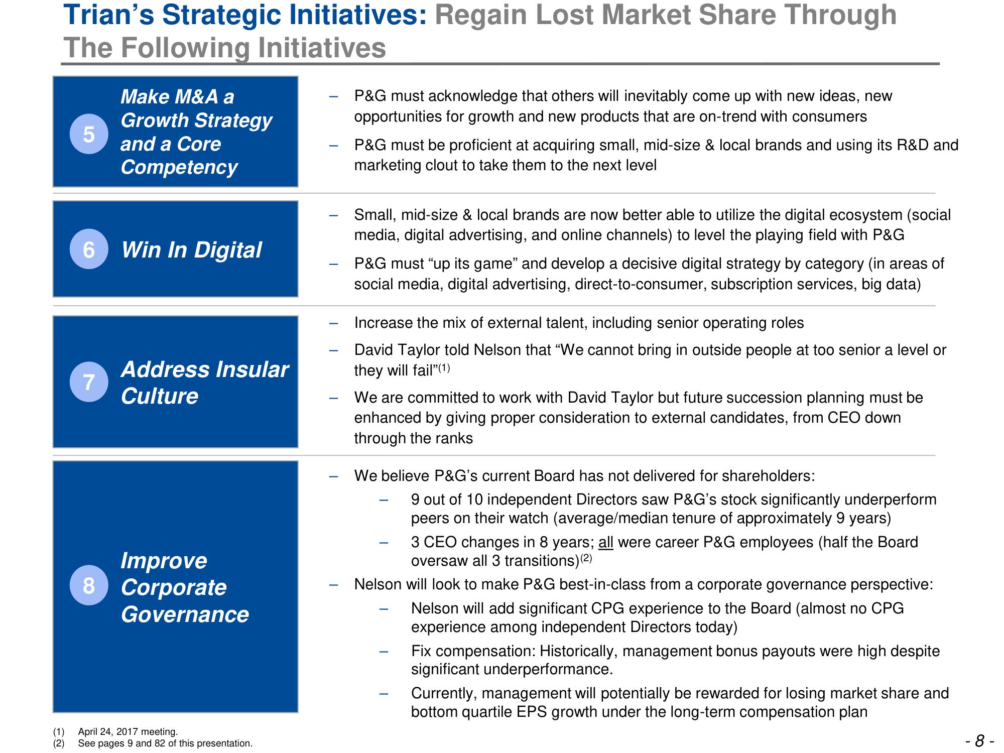 Trian Partners Activist Presentation Deck slide image #9