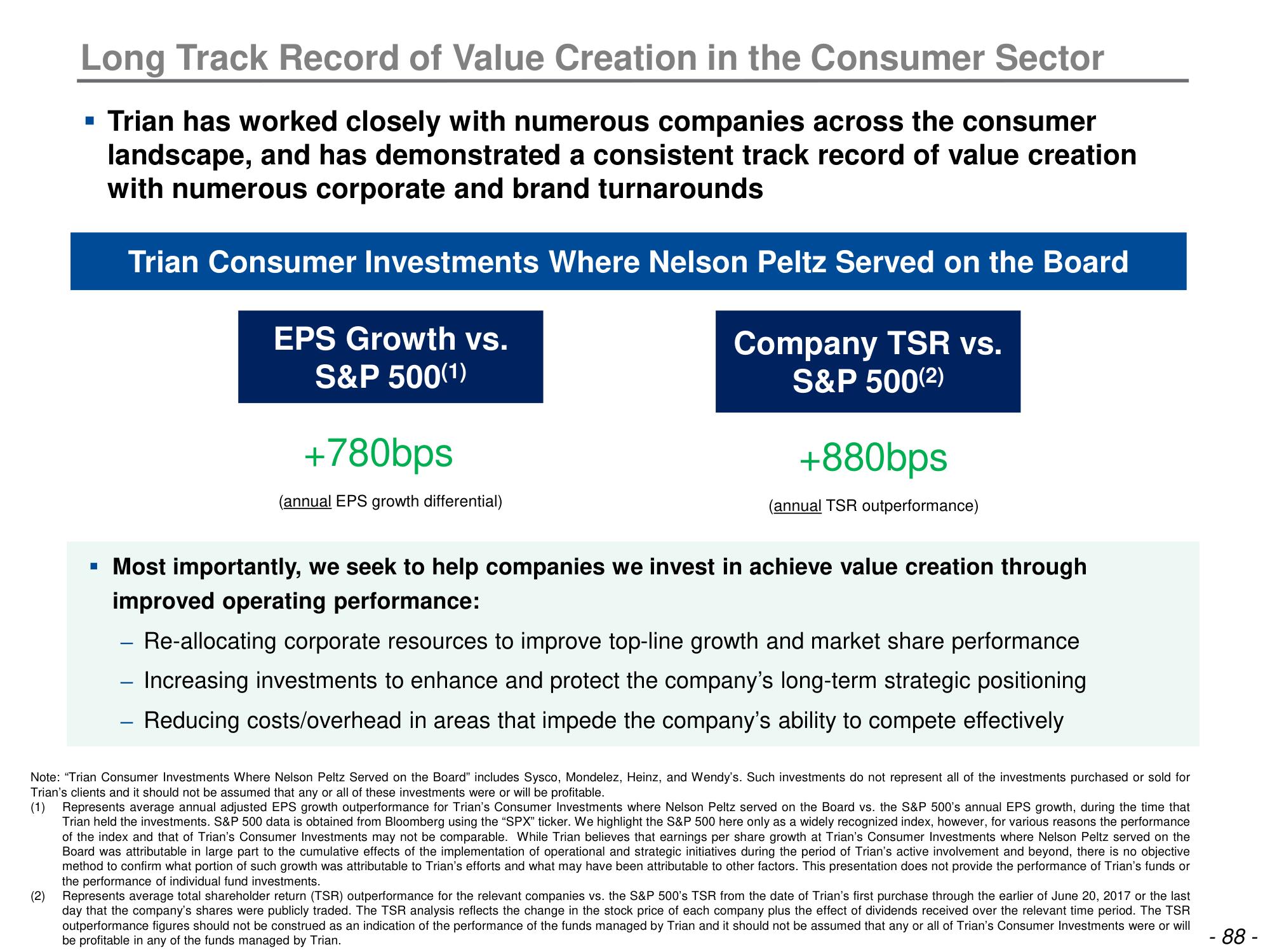 Trian Partners Activist Presentation Deck slide image #89