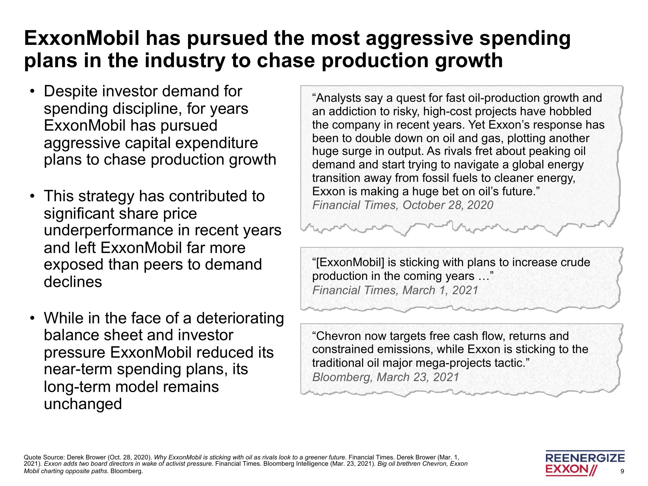 Engine No. 1 Activist Presentation Deck slide image #9