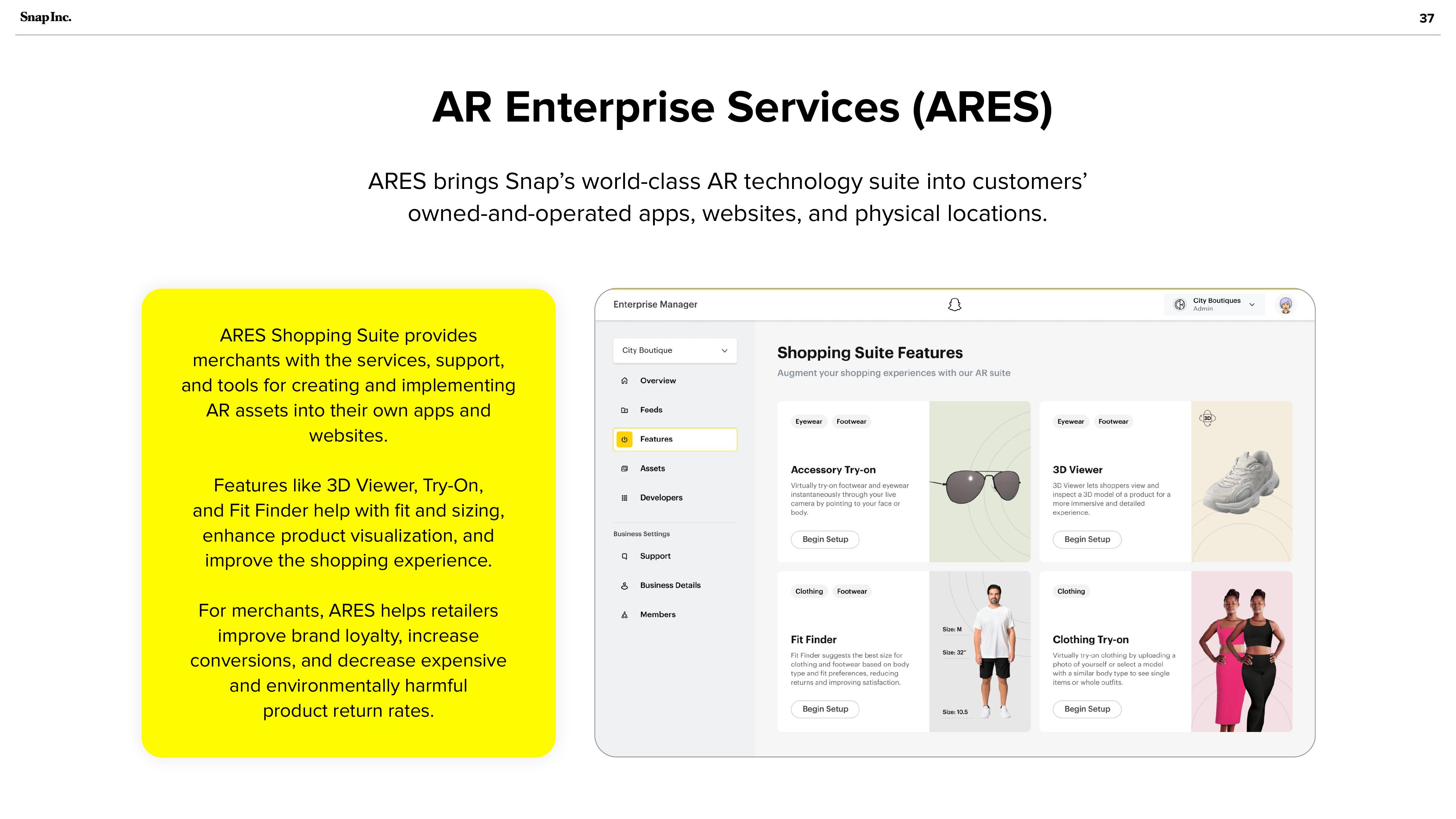 Snap Inc Investor Presentation Deck slide image