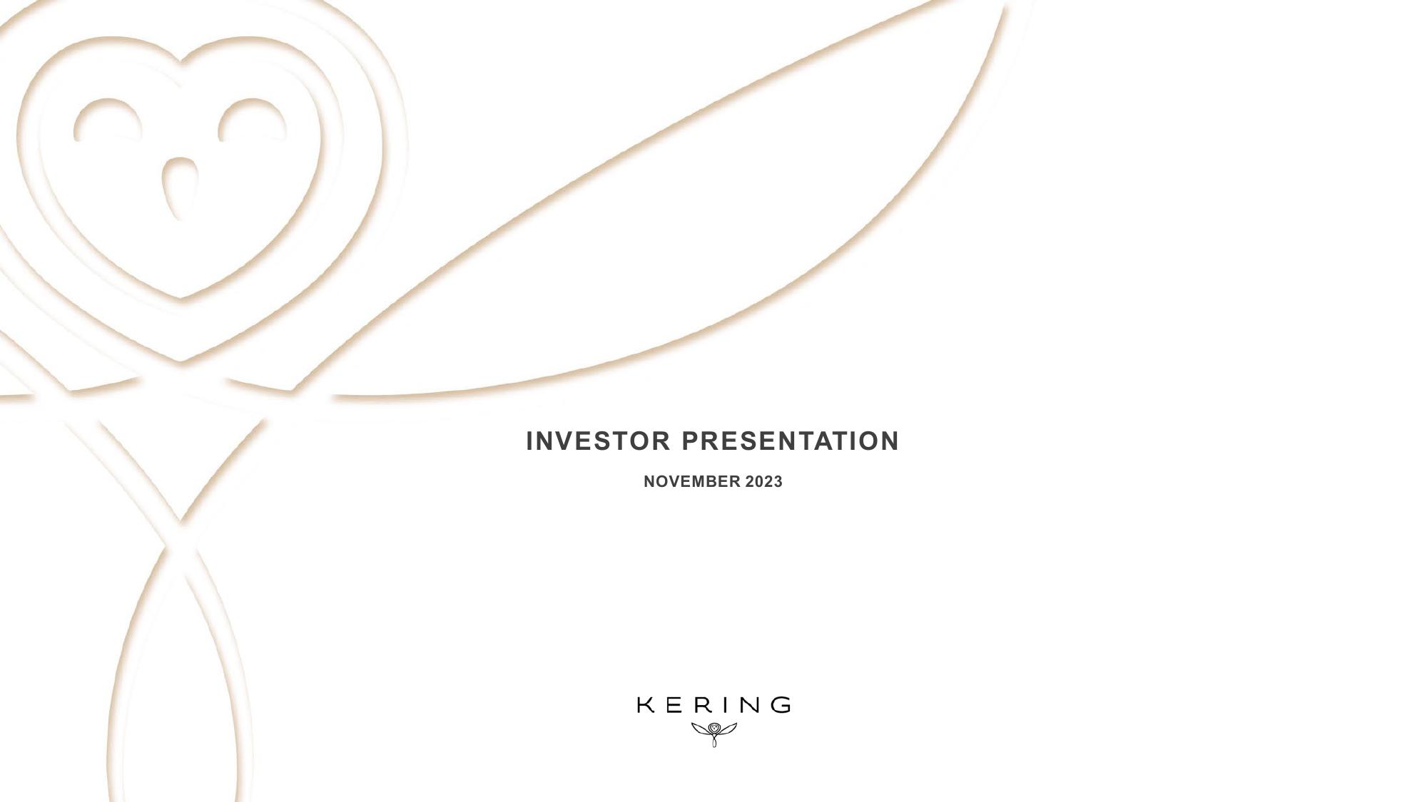 Kering Investor Presentation Deck image