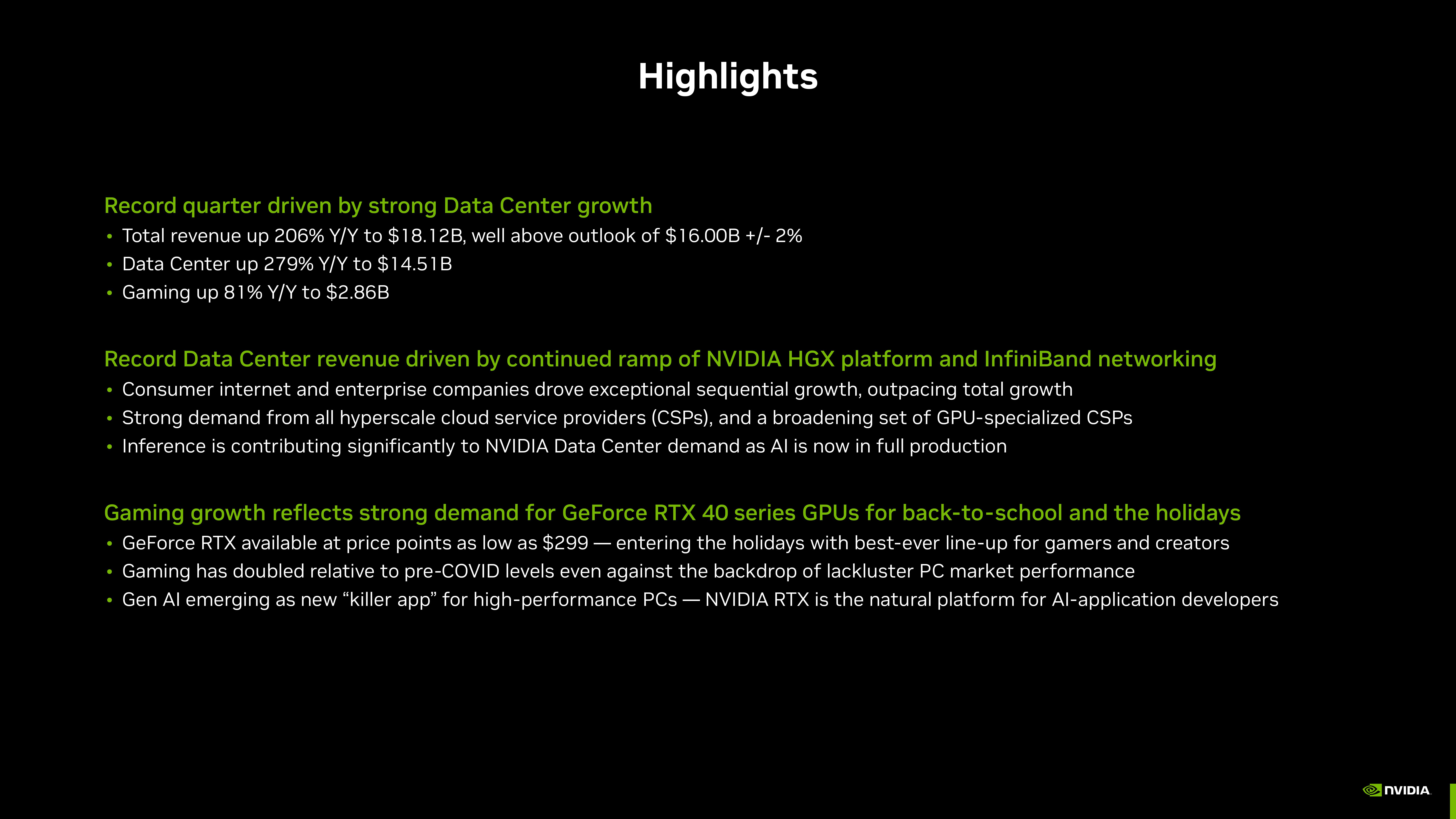 NVIDIA Investor Presentation Deck slide image #5