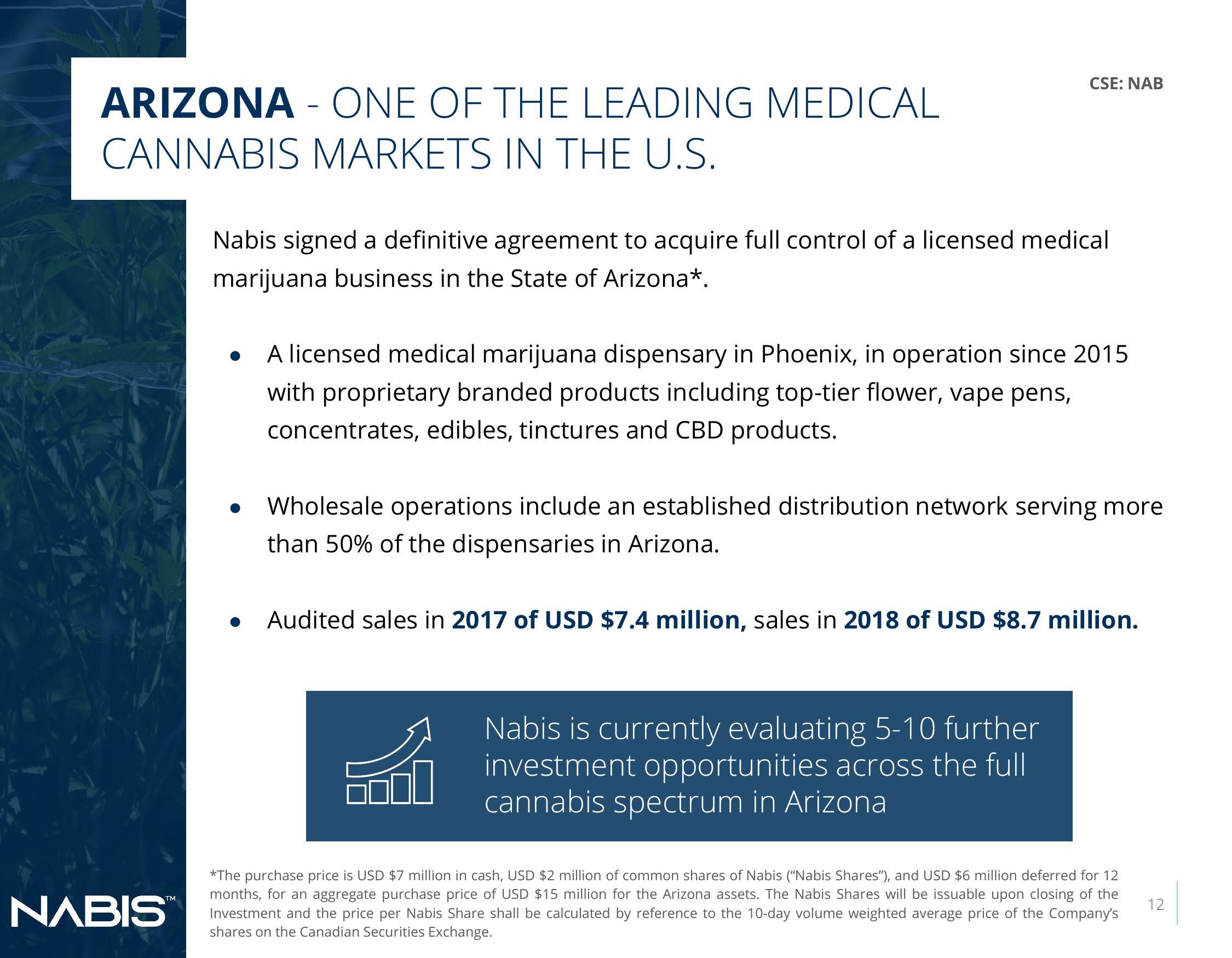 Nabis Corporate Presentation slide image #12