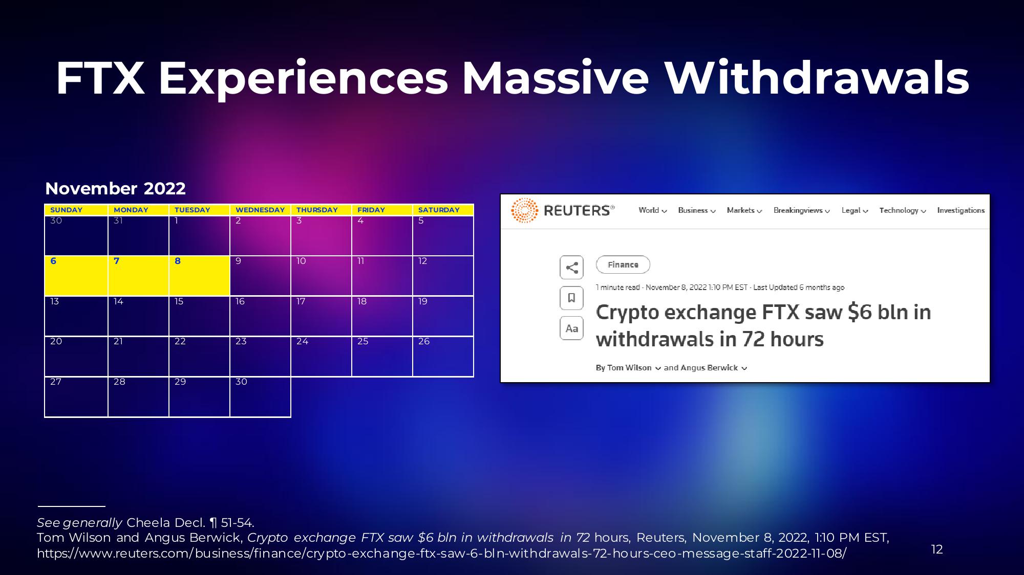 BlockFi Bankruptcy Presentation Deck slide image #12