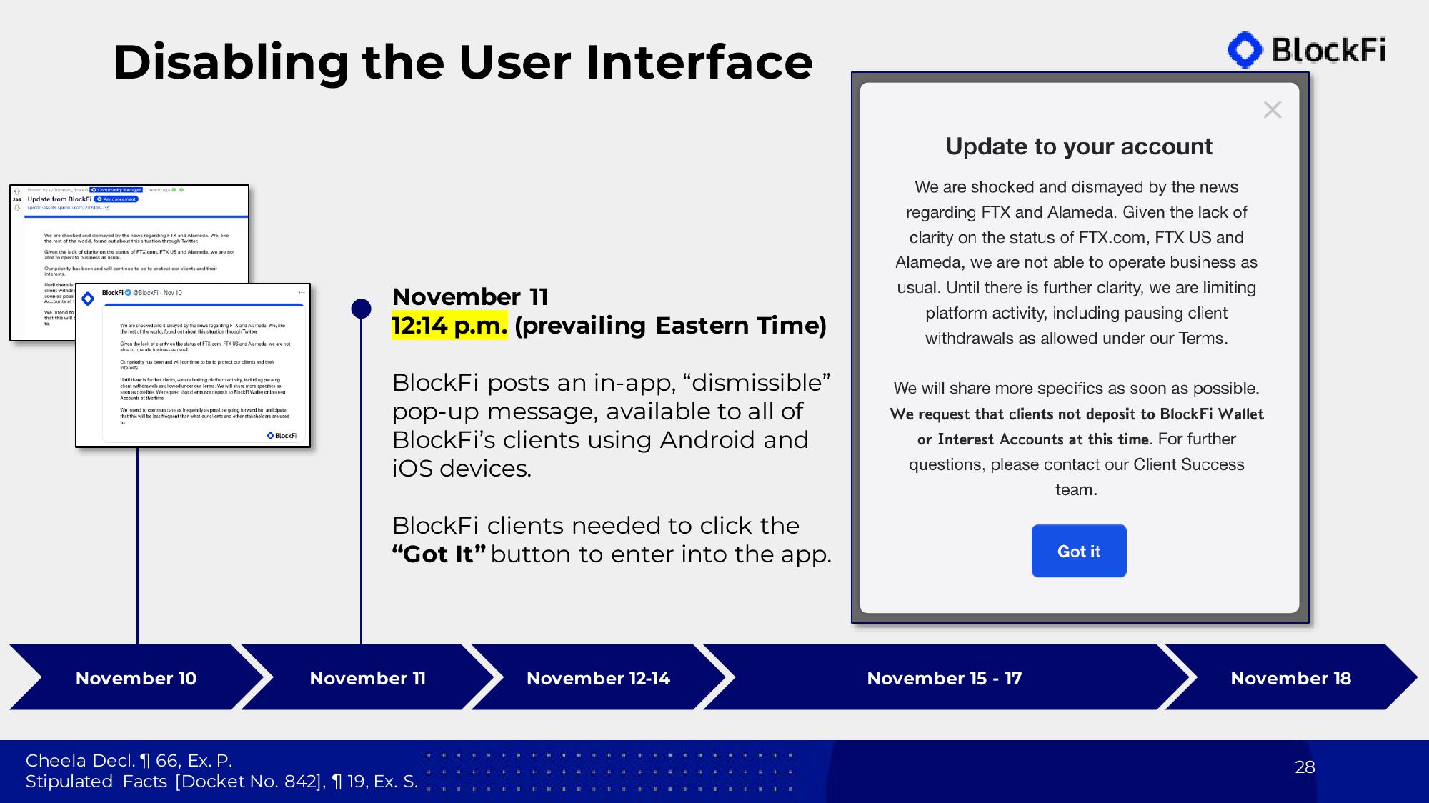 BlockFi Bankruptcy Presentation Deck slide image #28