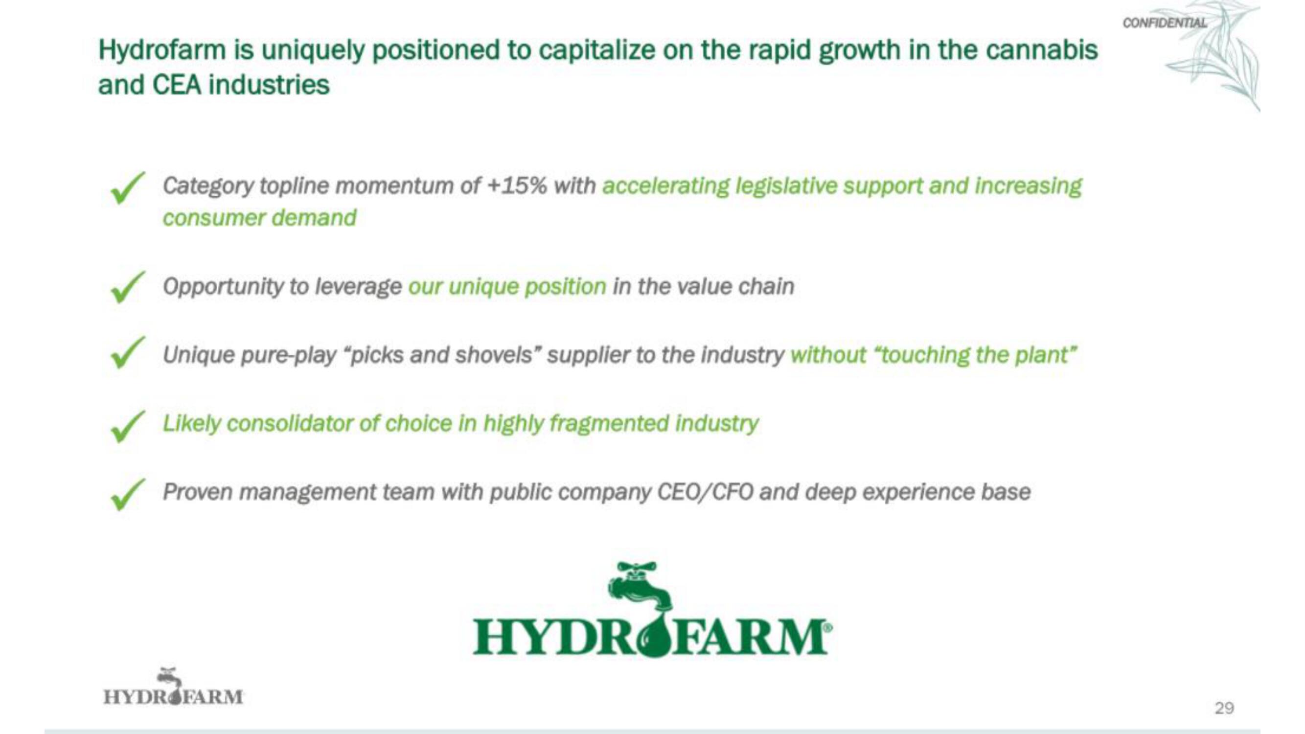 Hydrofarm IPO Presentation Deck slide image #30