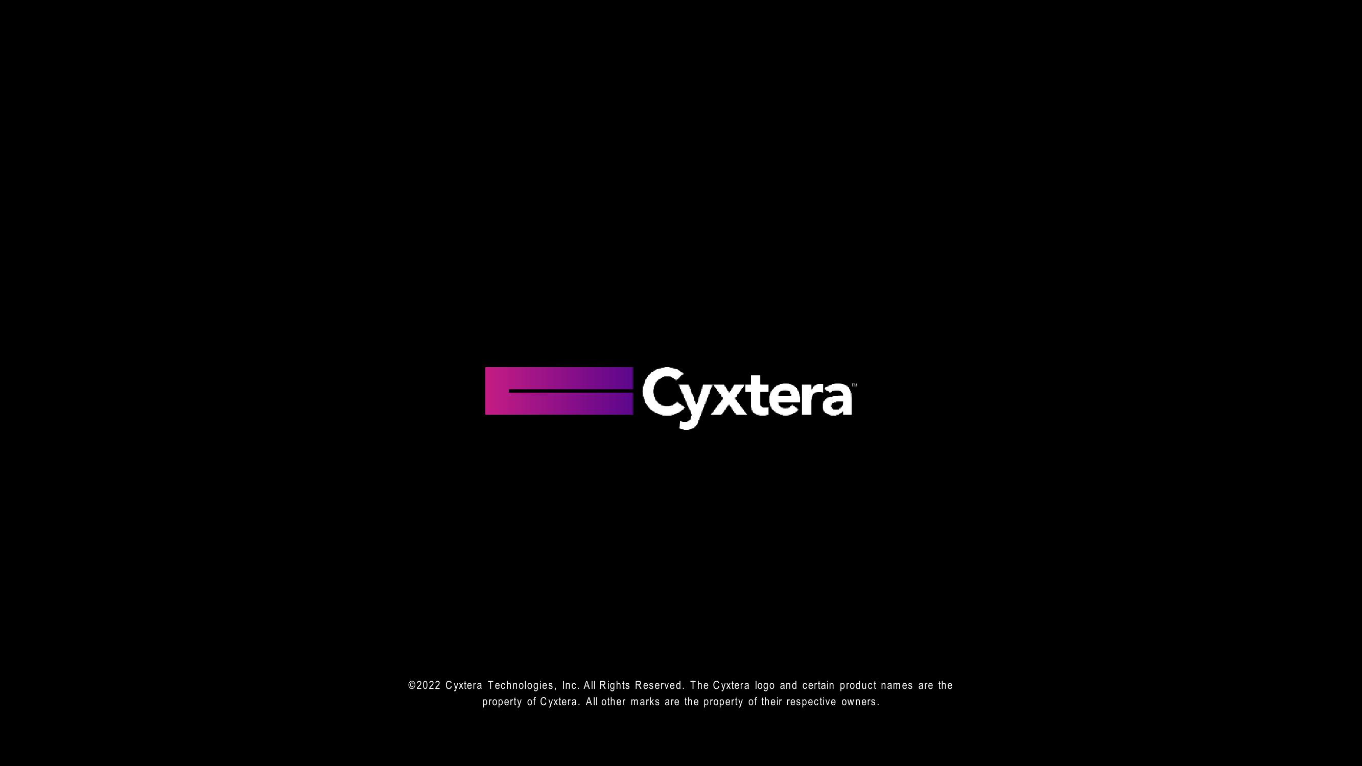 Cyxtera Results Presentation Deck slide image #22