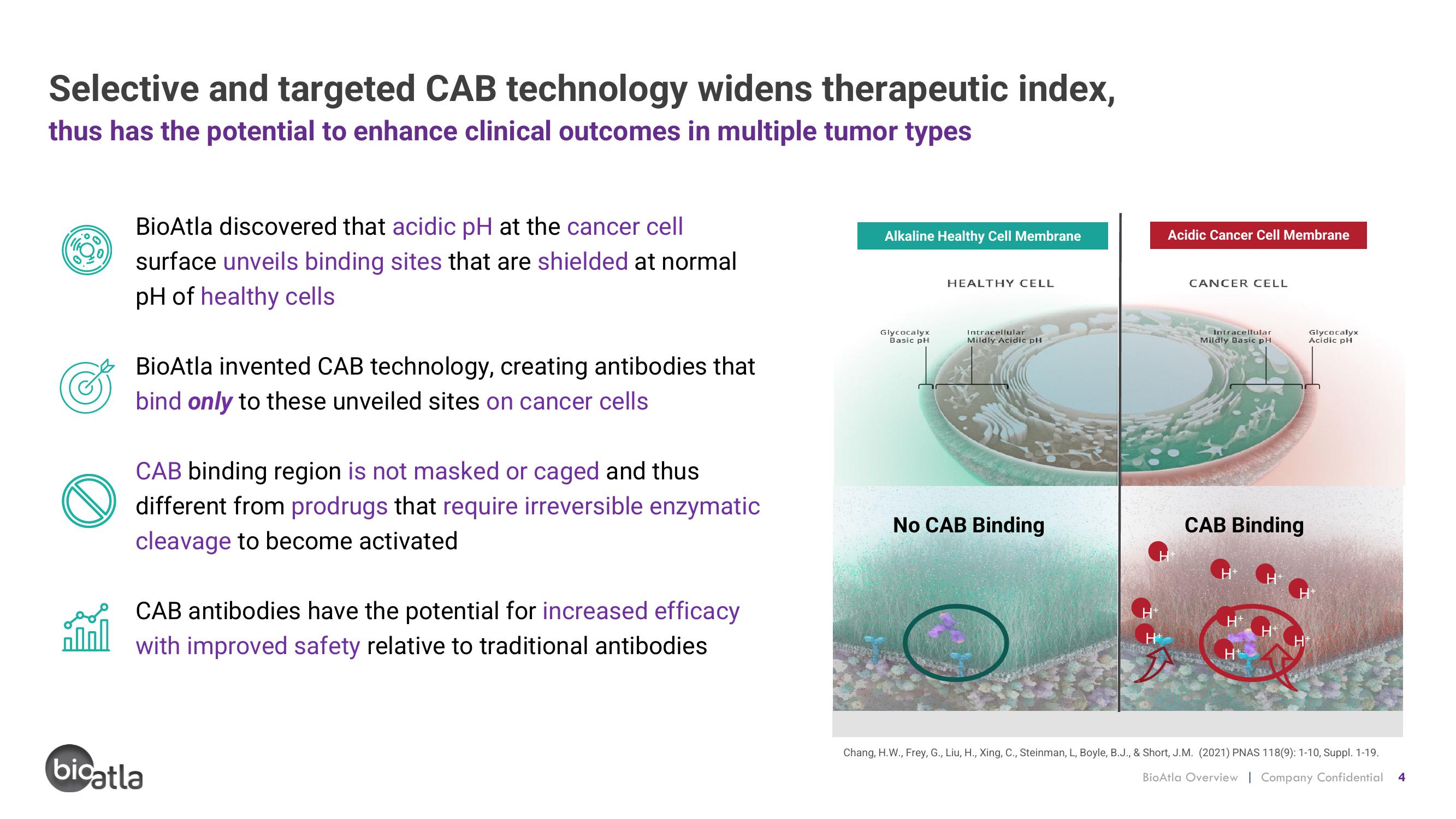 BioAtla Investor Conference Presentation Deck slide image #4