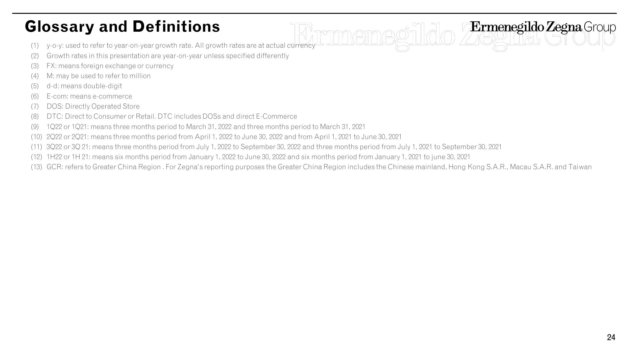 Zegna Results Presentation Deck slide image #24