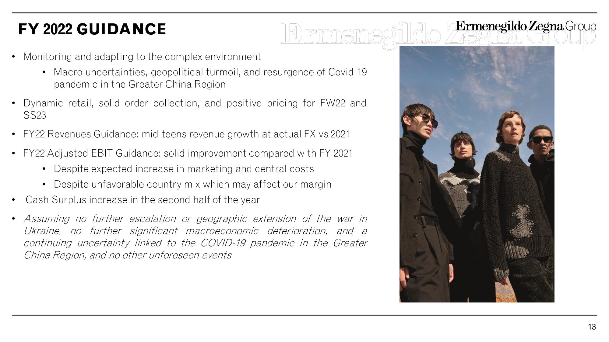 Zegna Results Presentation Deck slide image #13