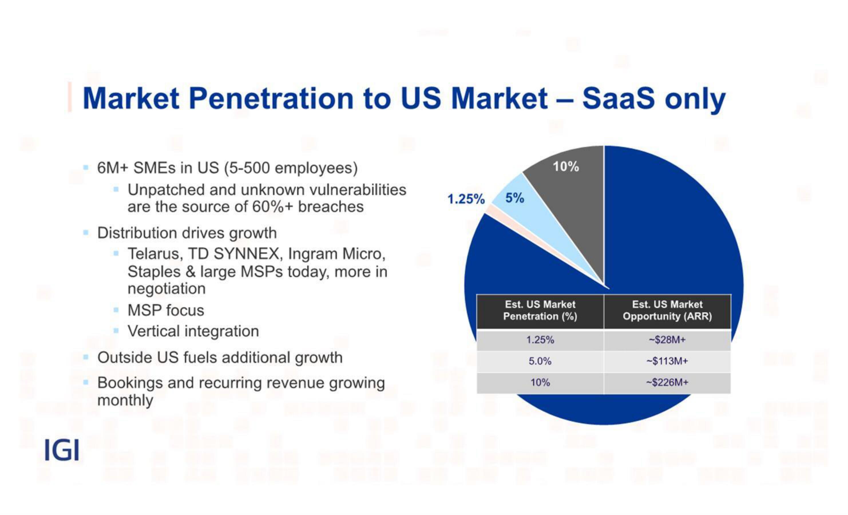 IGI IPO Presentation Deck slide image #12